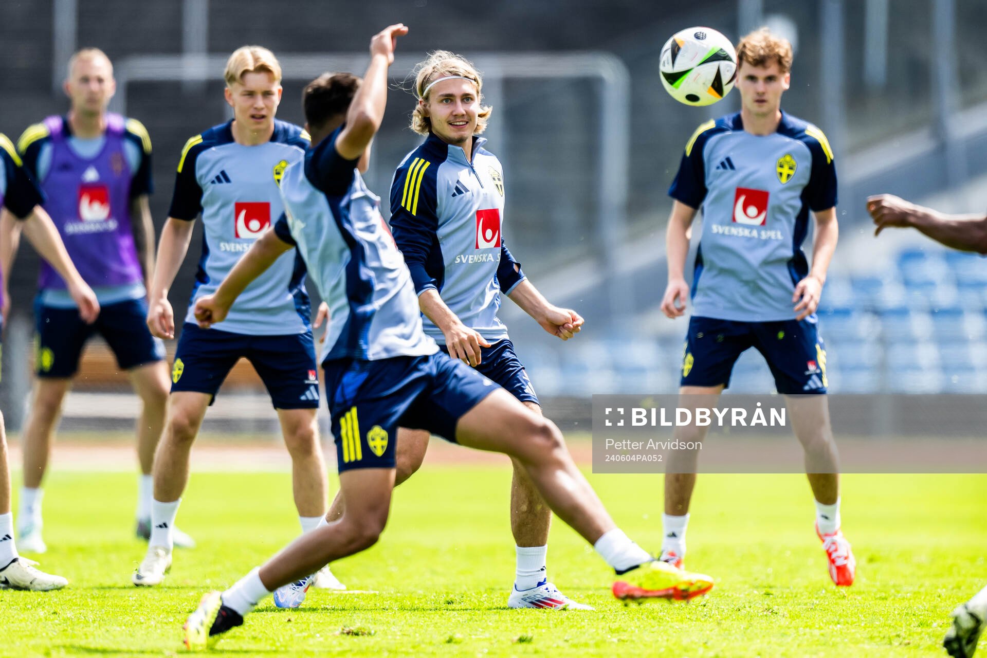 Sebastian Nanasi of the Swedish men's national football team