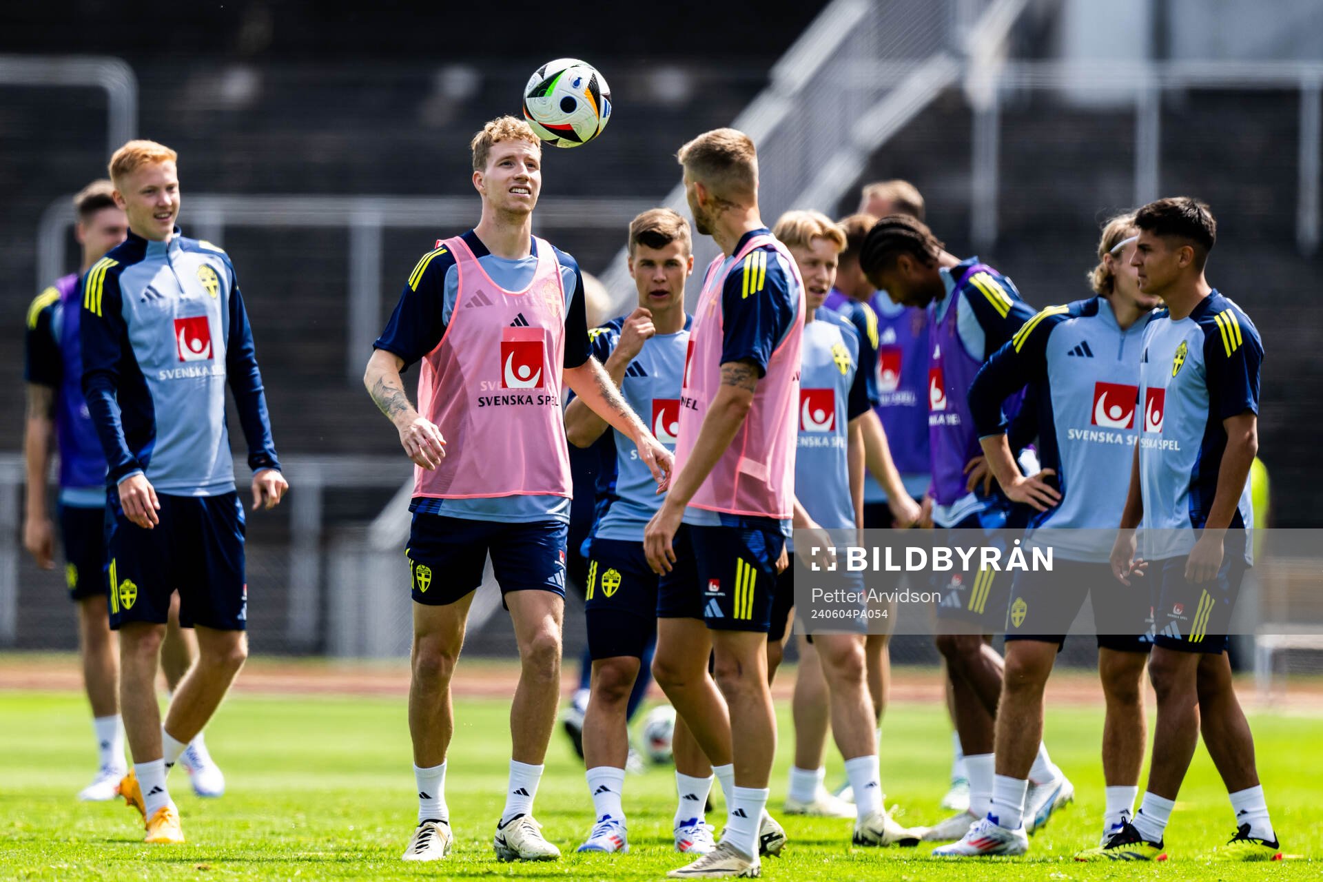 Samuel Gustafson of the Swedish men's national football team