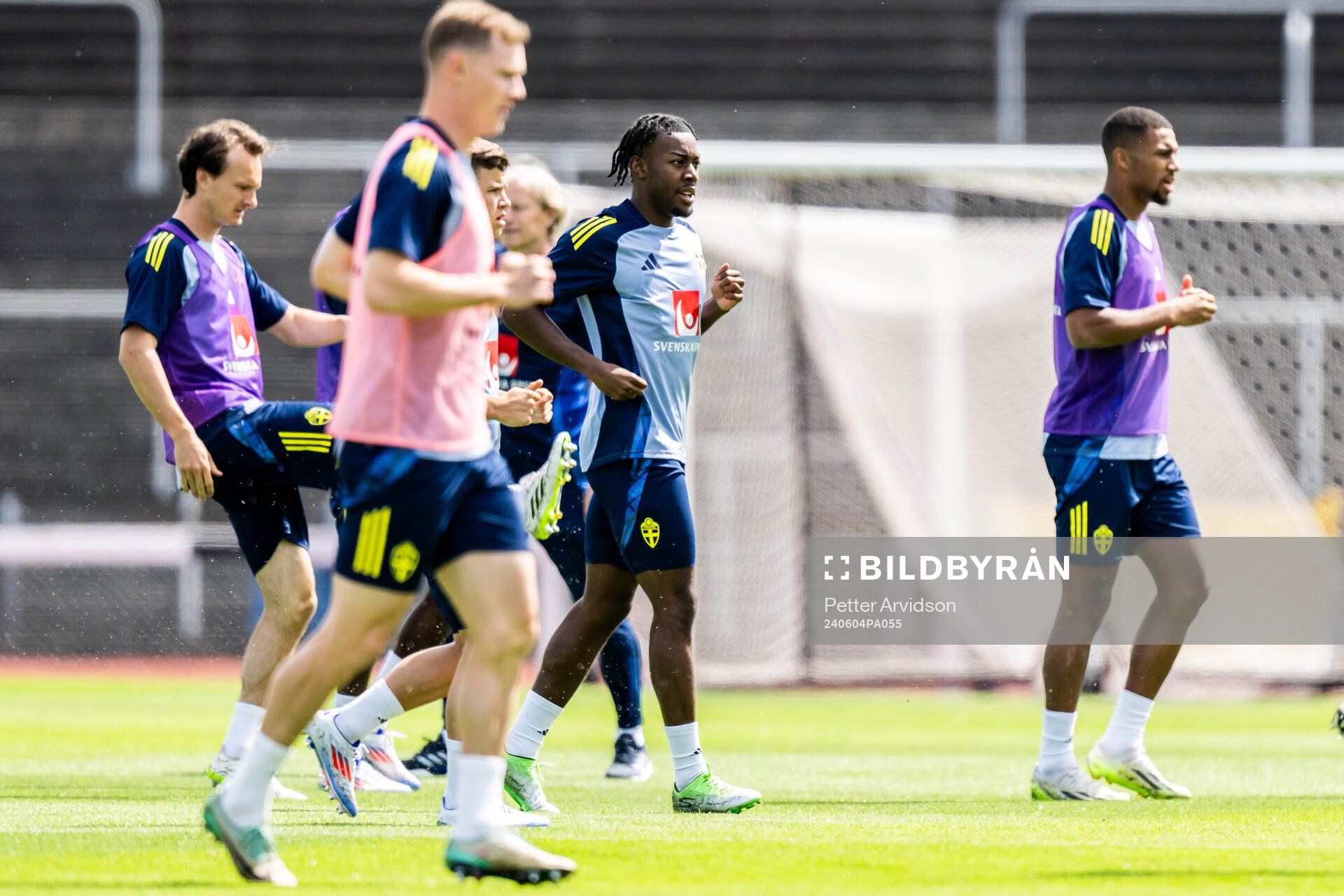 Anthony Elanga of the Swedish men's national football team