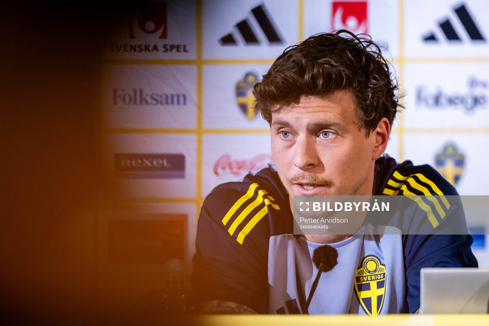 Victor Nilsson Lindelöf of the Swedish national football