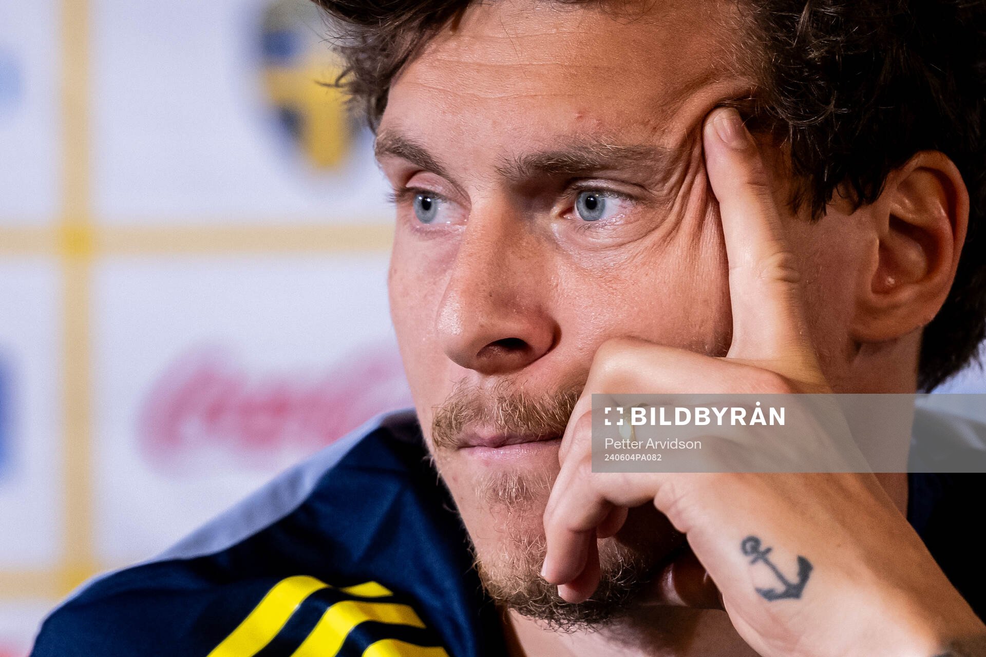 Victor Nilsson Lindelöf of the Swedish national football