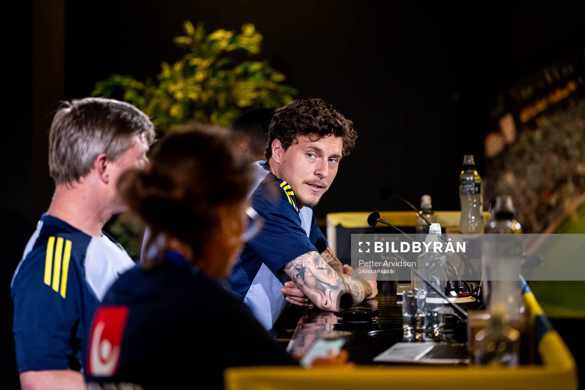 Victor Nilsson Lindelöf of the Swedish national football