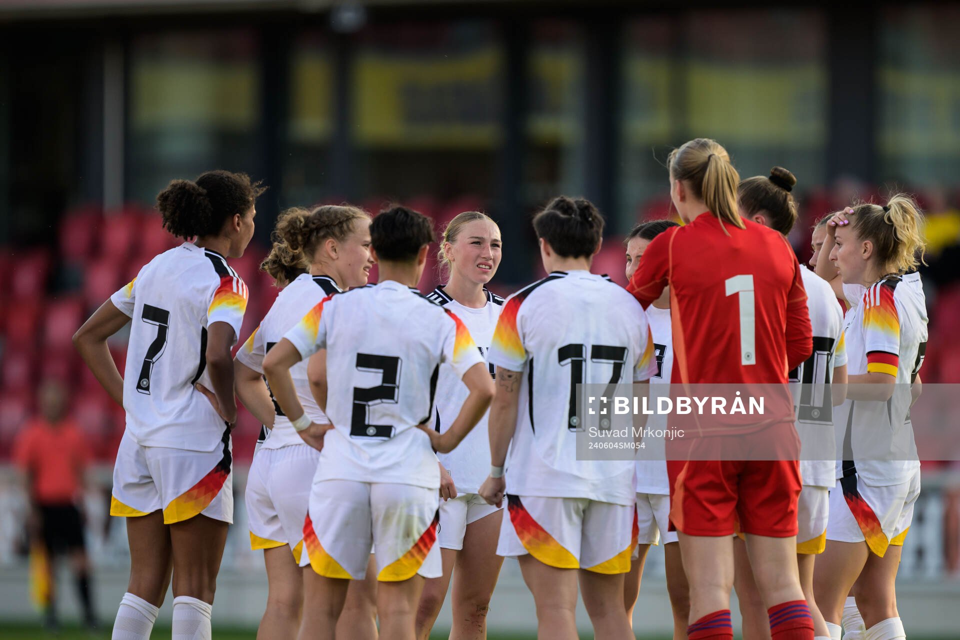 Players of Germany looks dejected