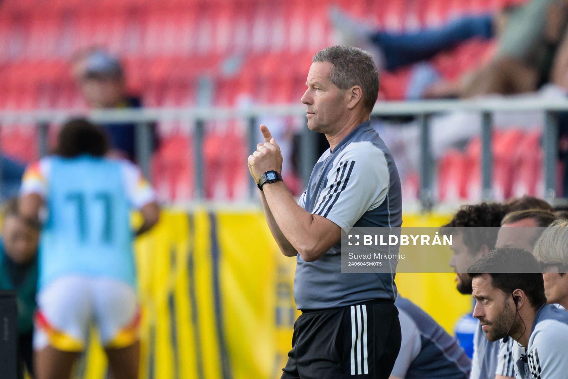 Head coach Jos Bolt of Germany