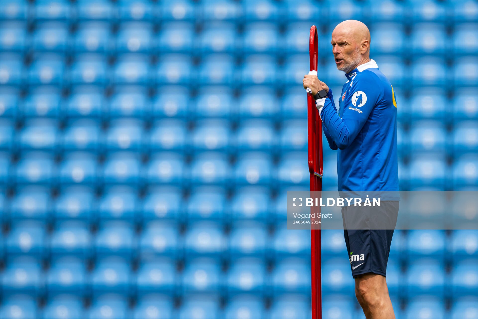 Ståle Solbakken, head coach of the Norwegian national