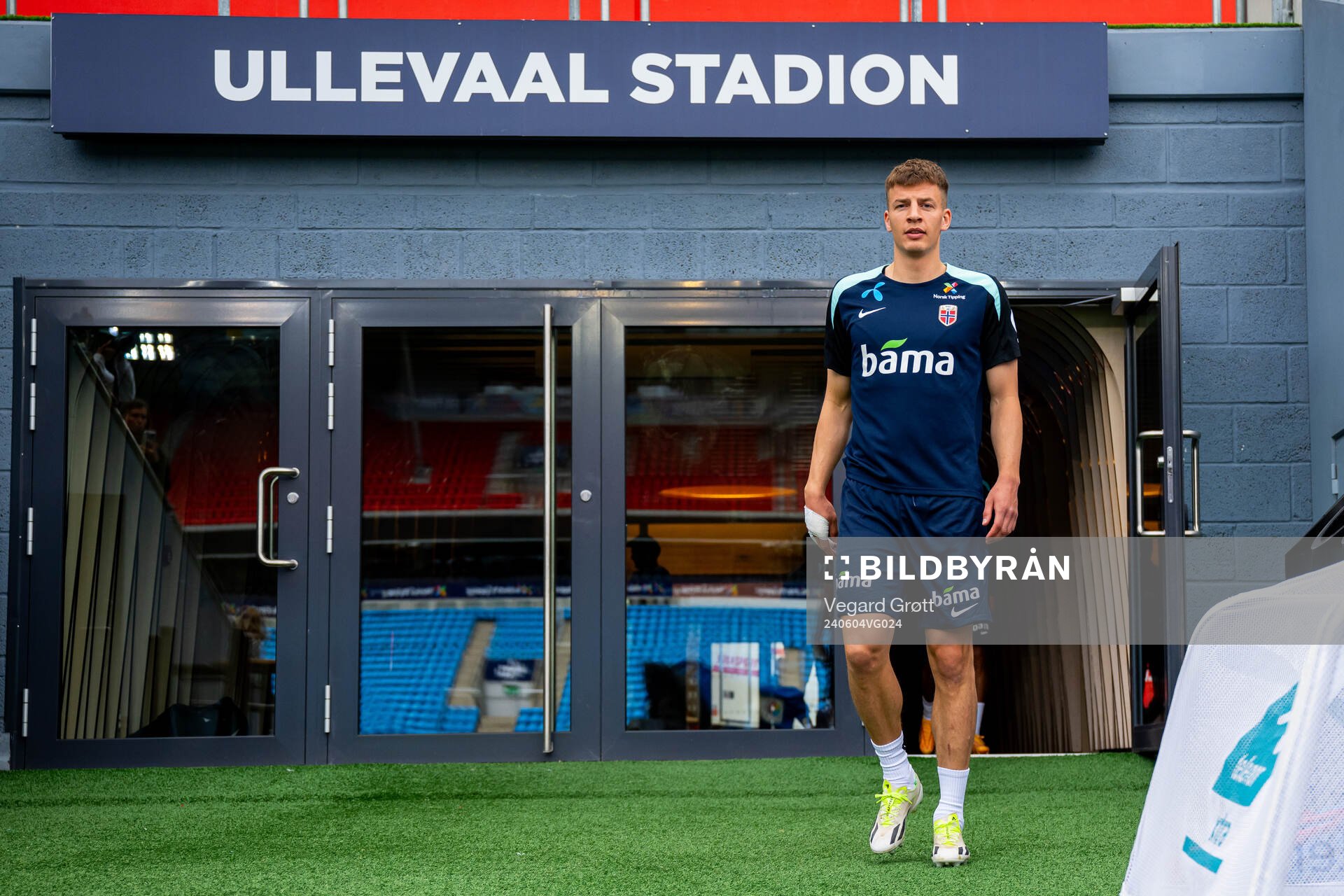 Jostein Gundersen of the Norwegian national football team