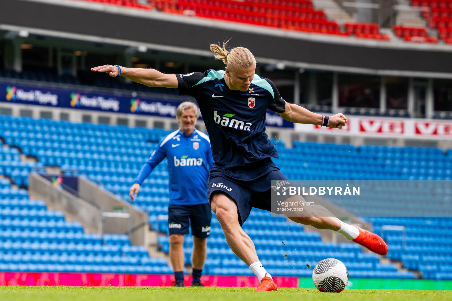 Erling Braut Haaland of the Norwegian national football team