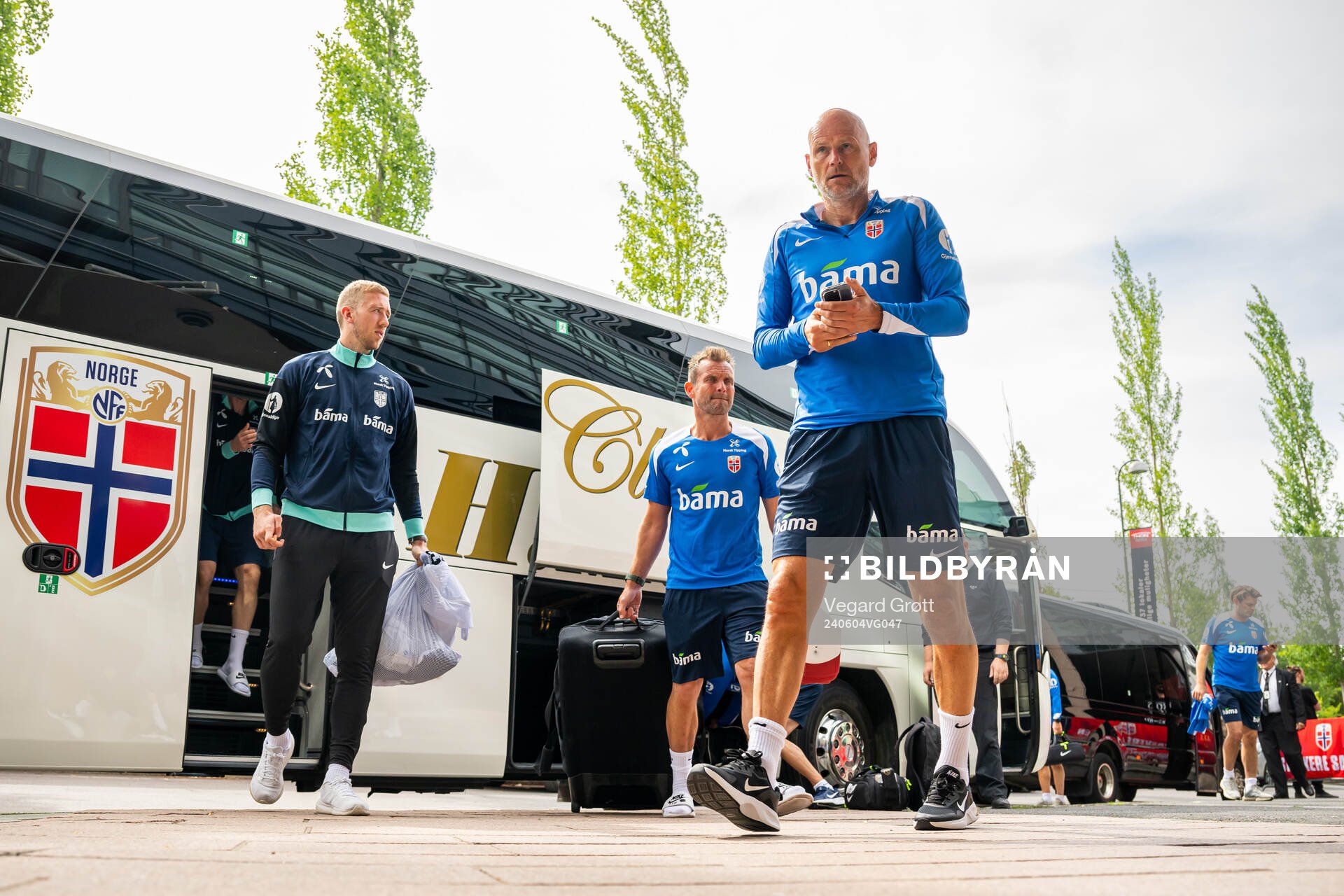 Ståle Solbakken, head coach of the Norwegian national