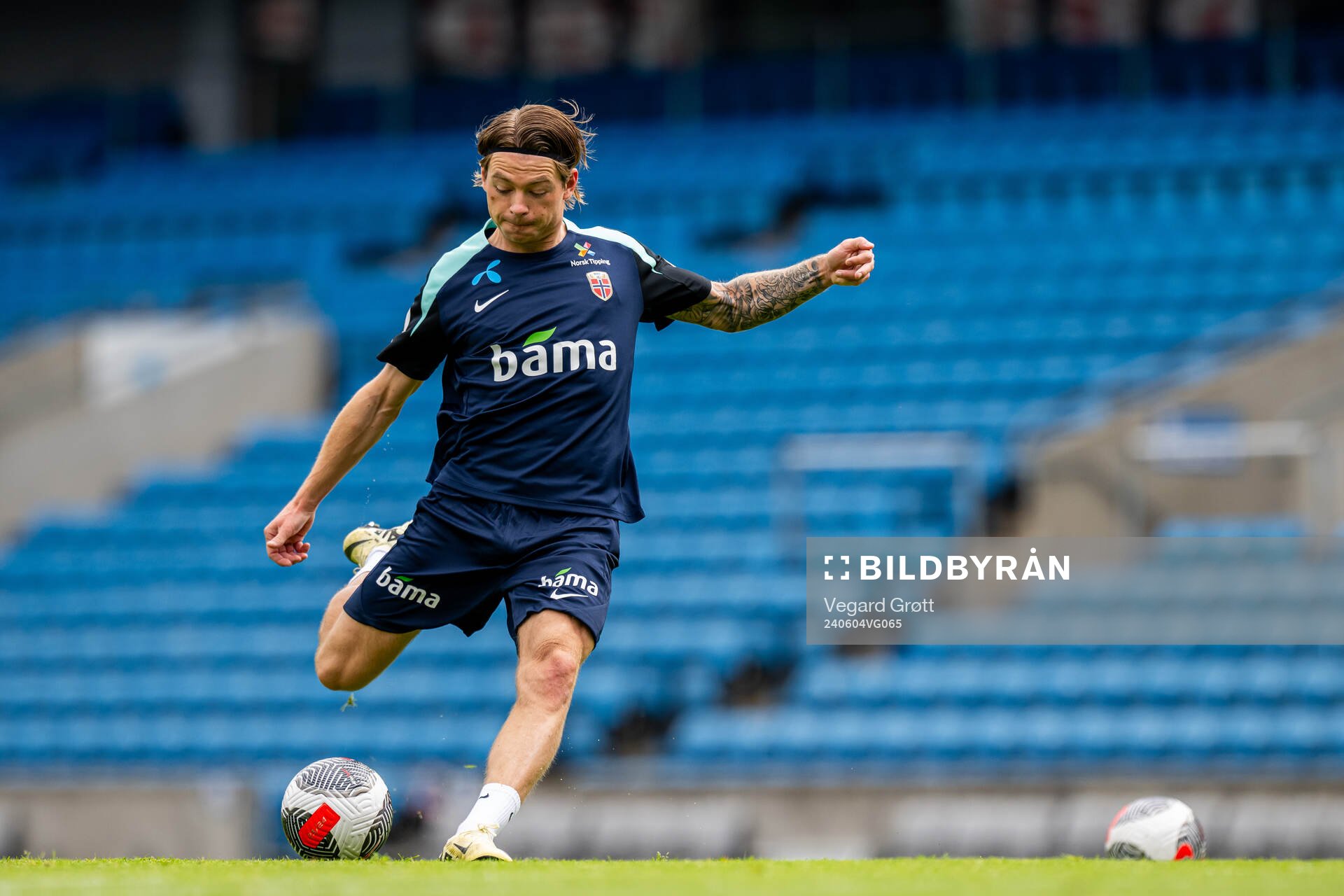 Patrick Berg of the Norwegian national football team