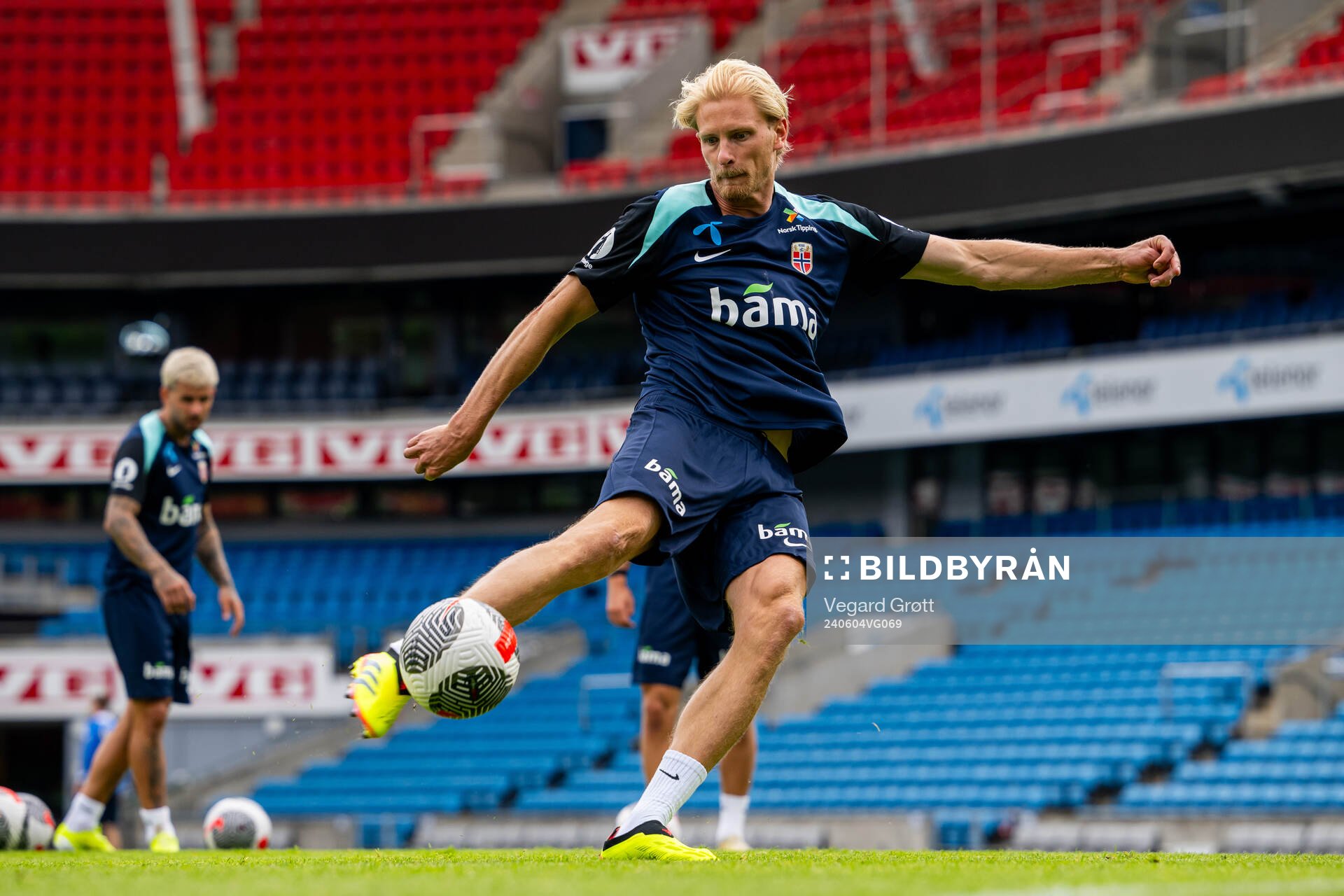 Morten Thorsby of the Norwegian national football team