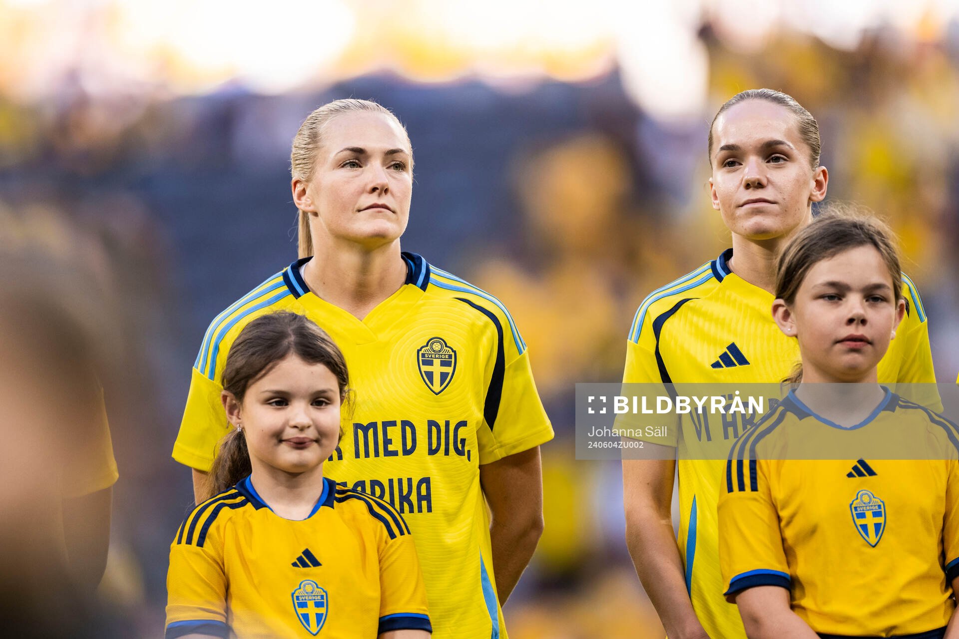 Magdalena Eriksson and Hanna Lundkvist of Sweden