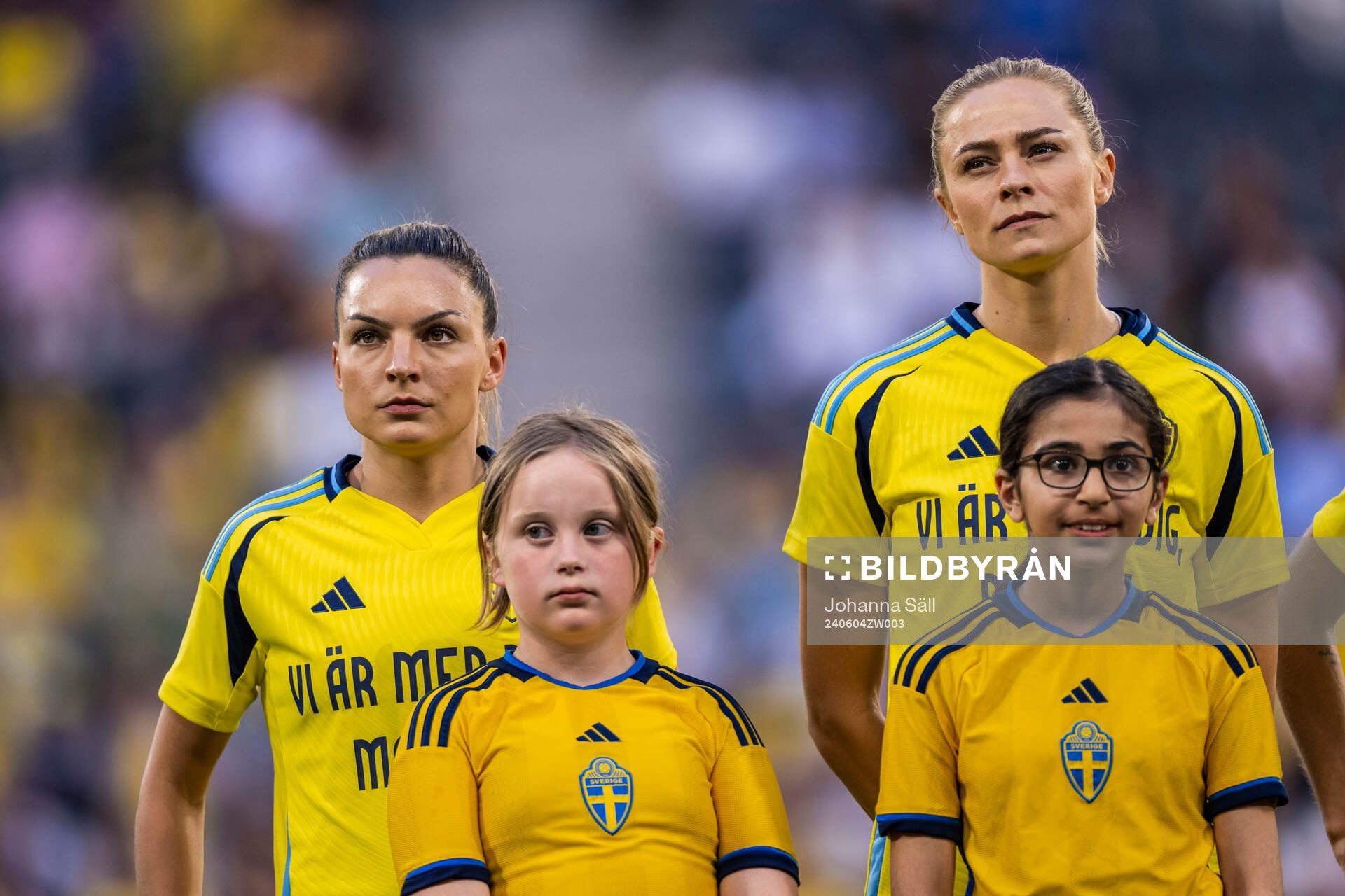 Johanna Rytting Kaneryd and Fridolina Rolfö of Sweden