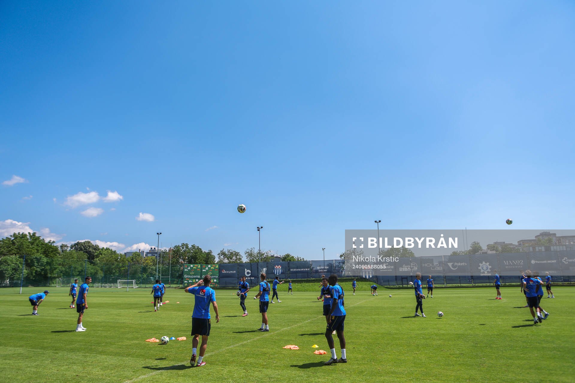 The players of the Swedish under-21 national football team