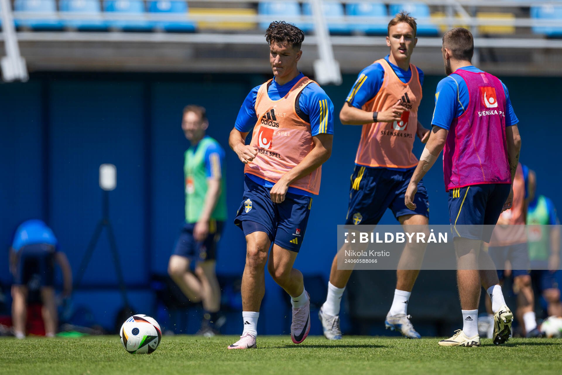 Deniz Gul of the Swedish under-21 national football team