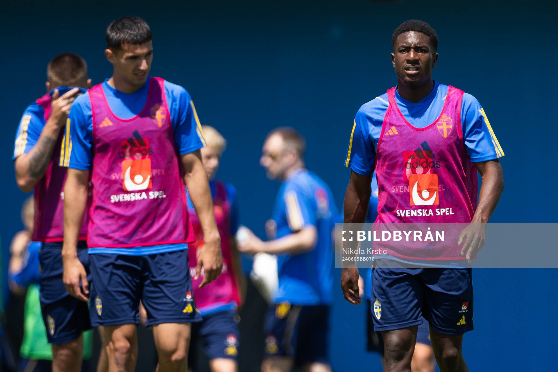 Josafat Mendes of the Swedish under-21 national football