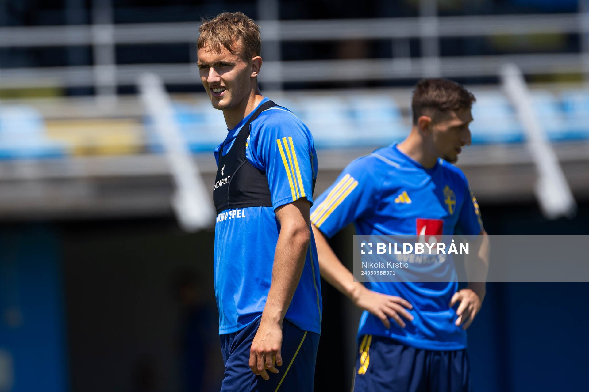 Jesper Tolinsson of the Swedish under-21 national football