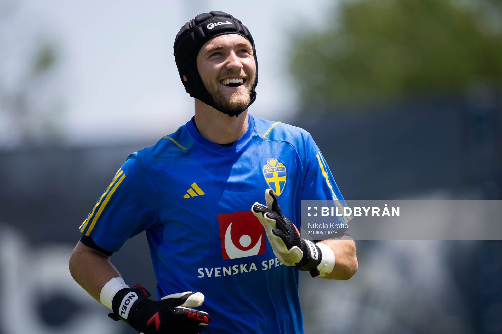 Noel Törnqvist of the Swedish under-21 national football