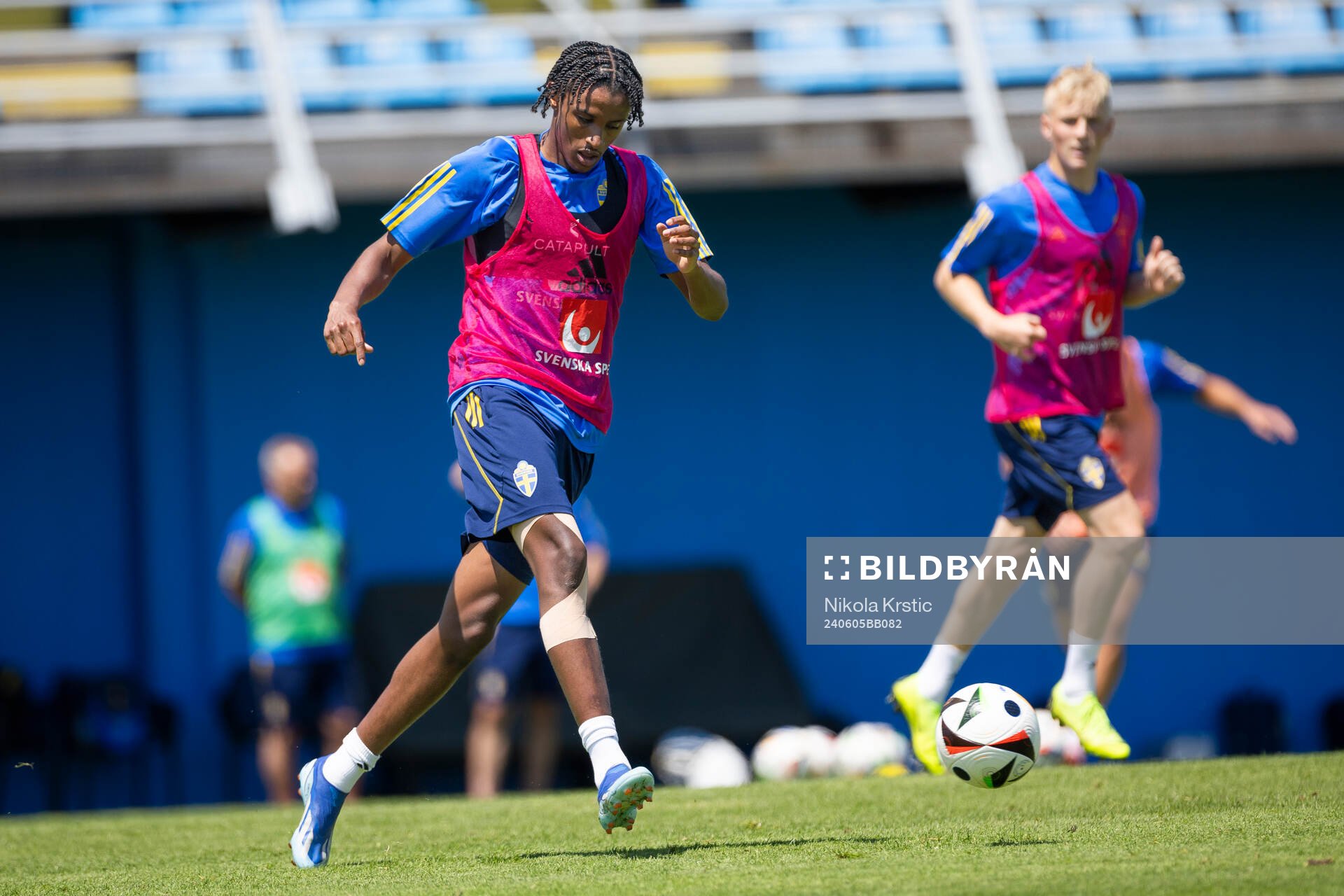 Amar Ahmed Fatah of the Swedish under-21 national football