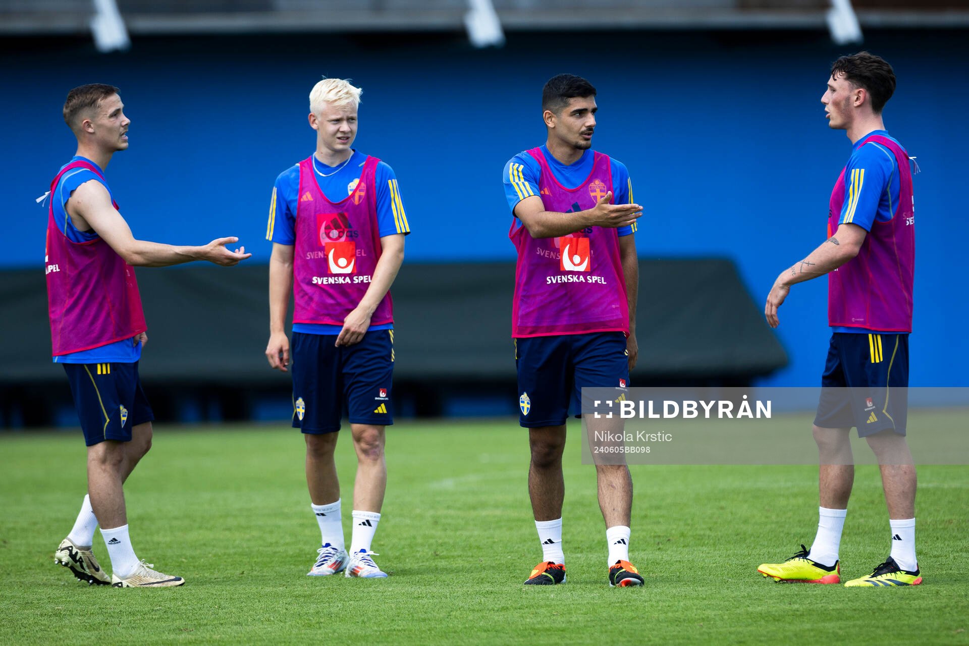 Jacob Ondrejka, Otto Rosengren, Aimar Sher and Noah Persson