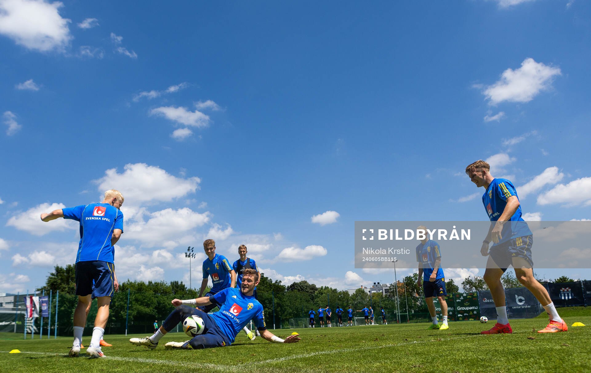 Noel Törnqvist of the Swedish under-21 national football