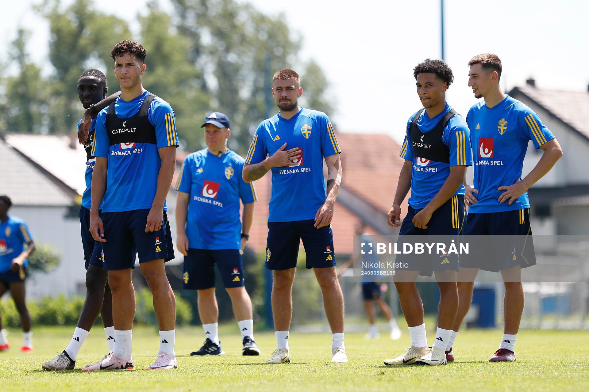 Deniz Gul, Tim Prica, Momodou Sonko and Jonas Jakob Rouhi