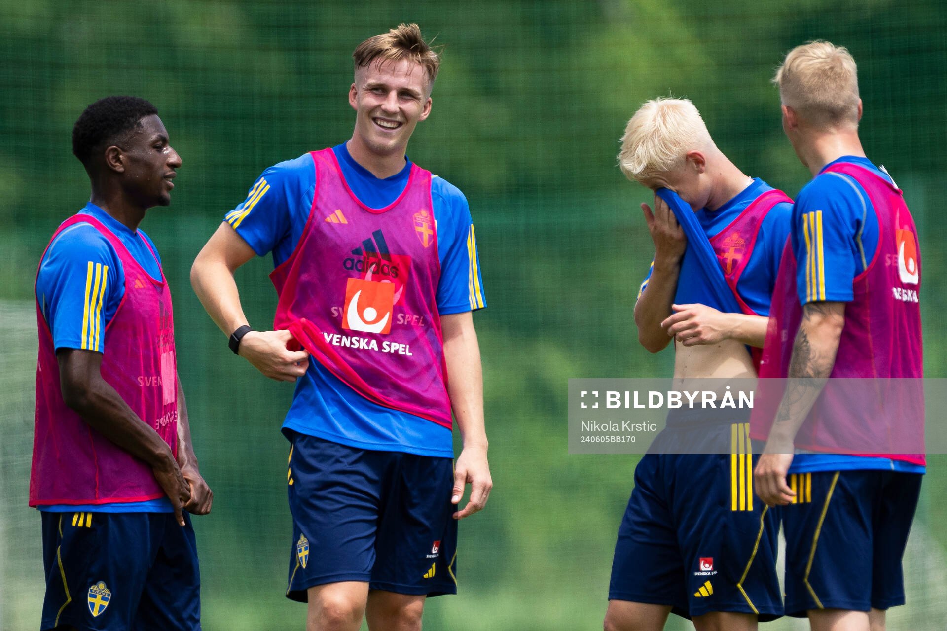 Casper Widell of the Swedish under-21 national football team
