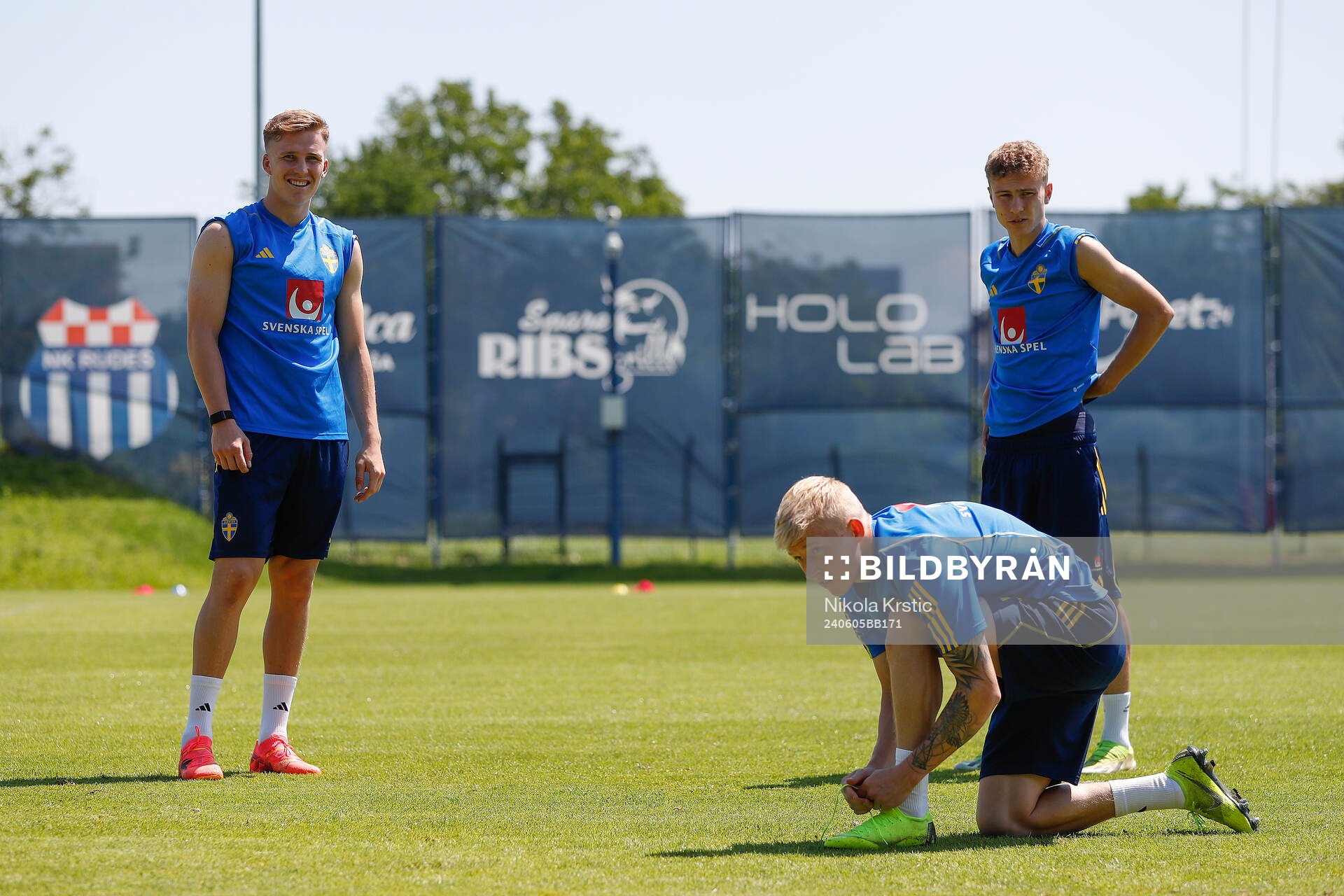 Casper Widell, Hugo Bolin and Melker Widell of the Swedish