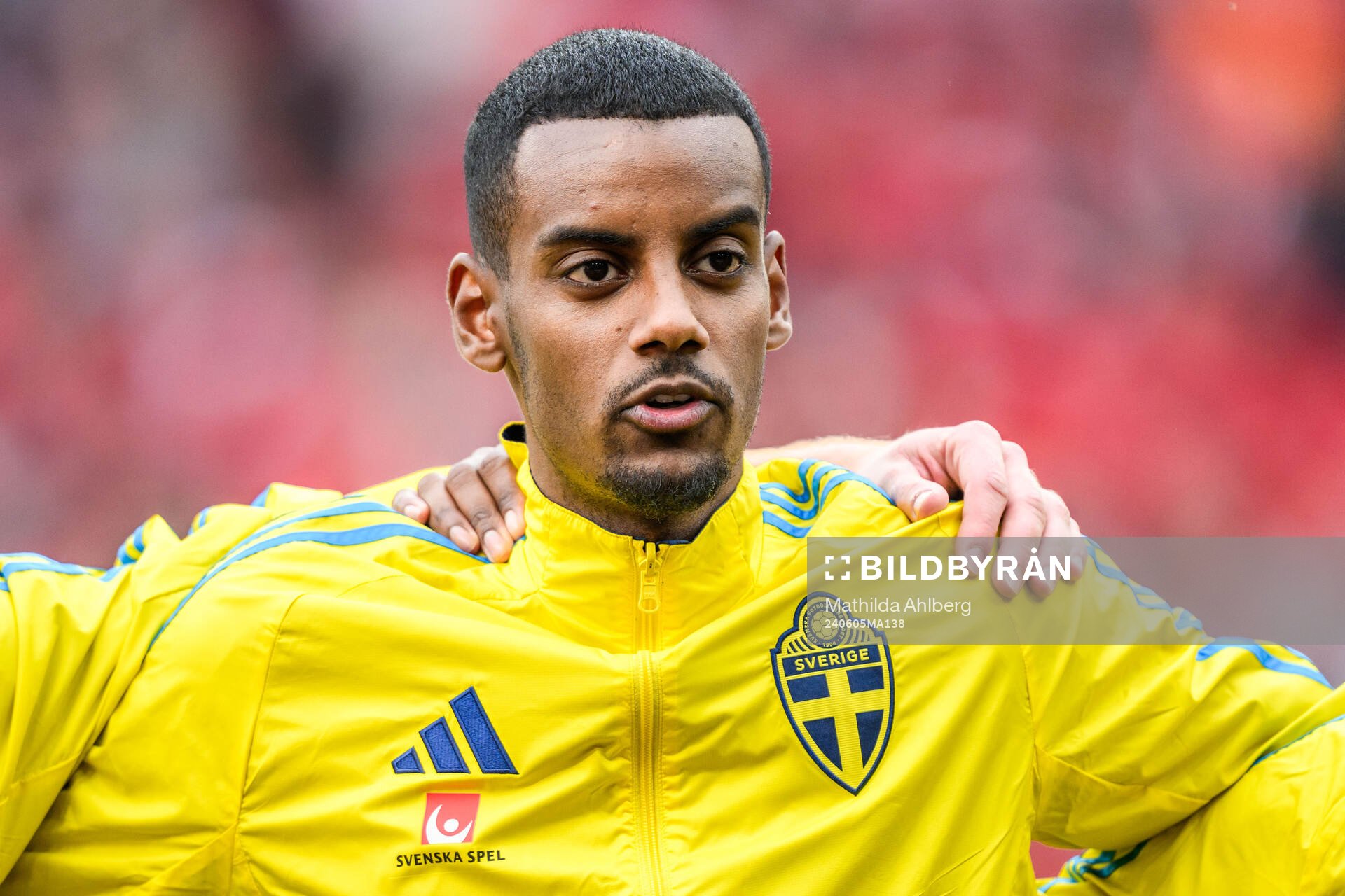 Alexander Isak of Sweden