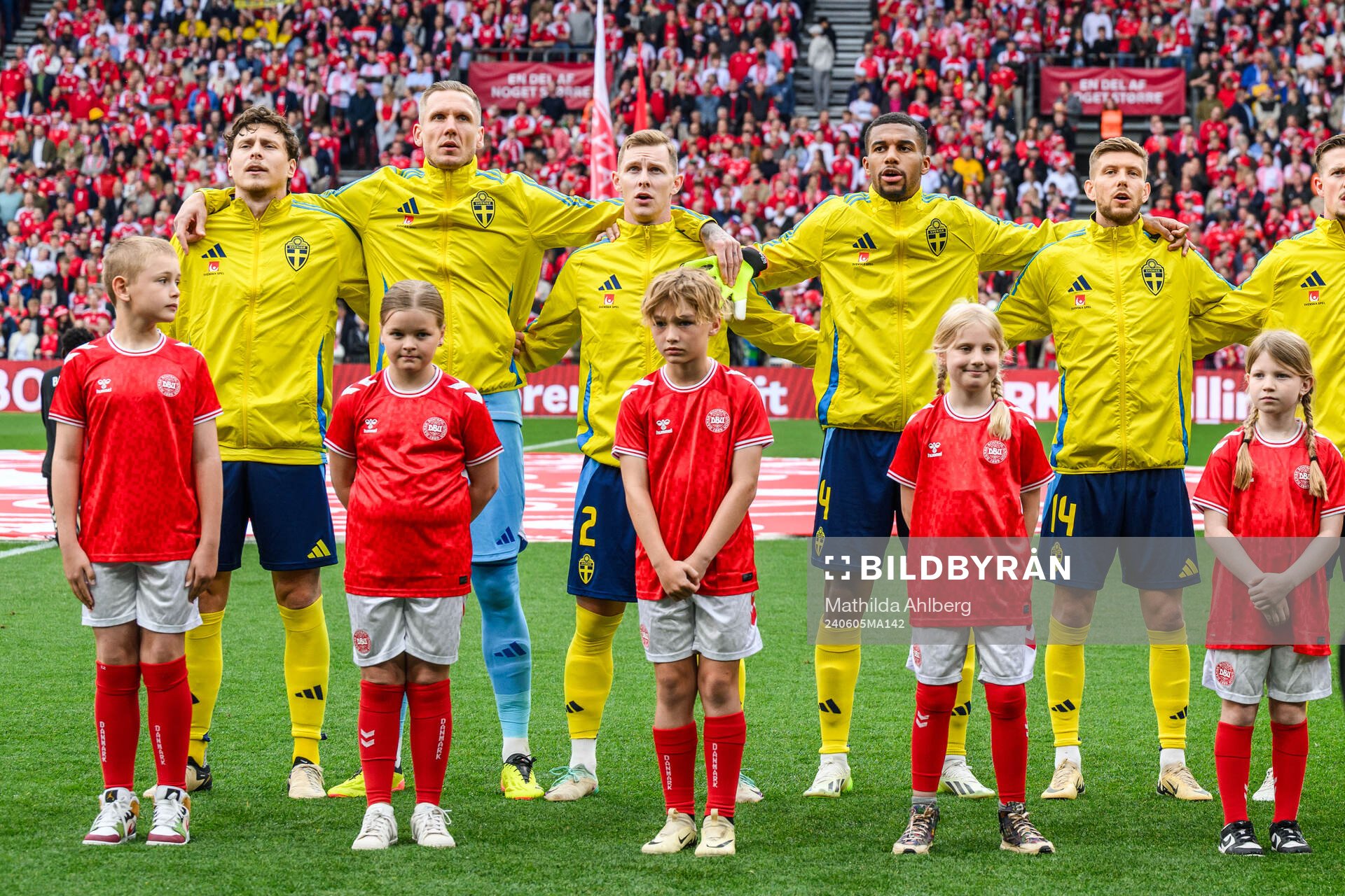 Victor Nilsson Lindelöf, goalkeeper Robin Olsen, Emil