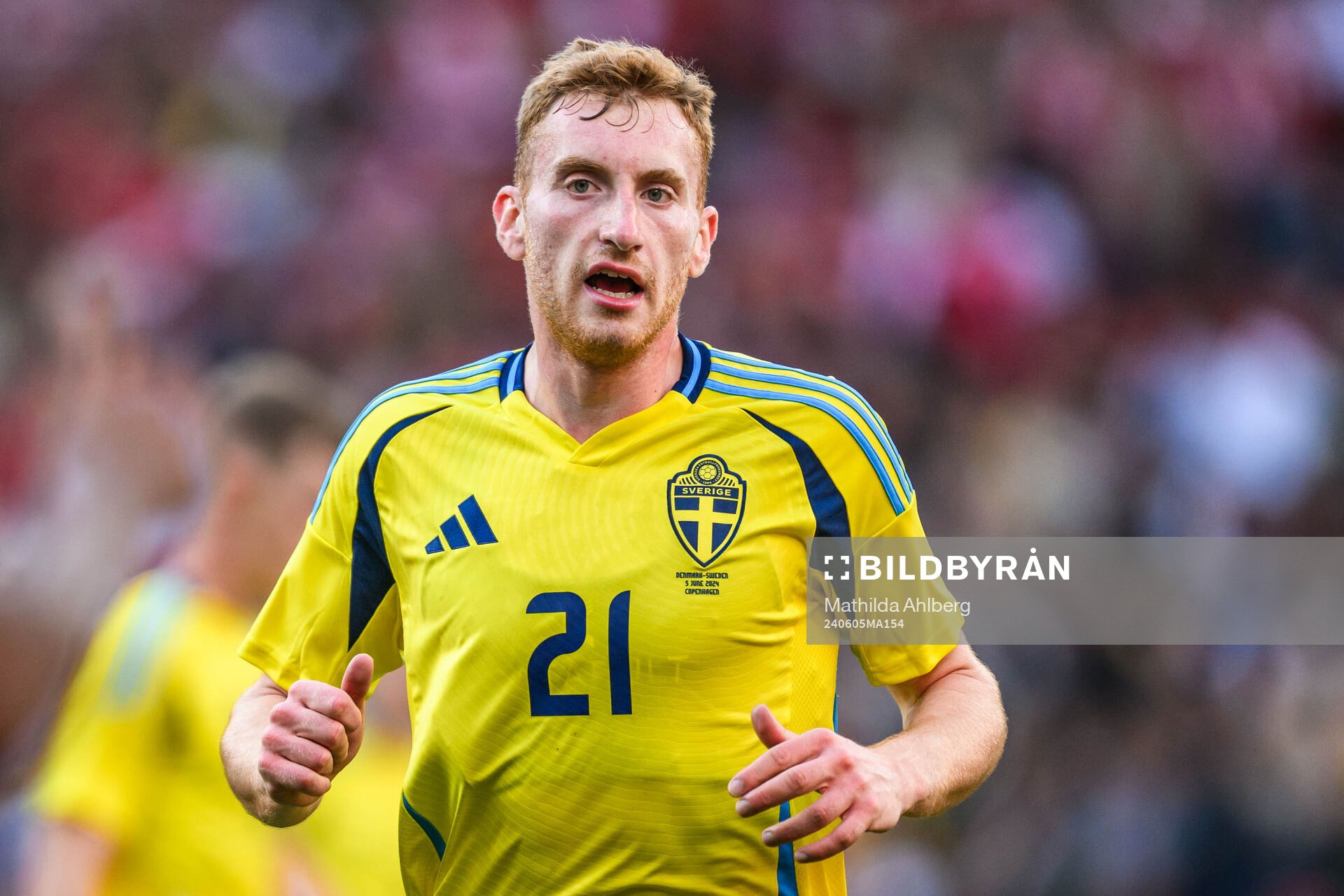 Dejan Kulusevski of Sweden