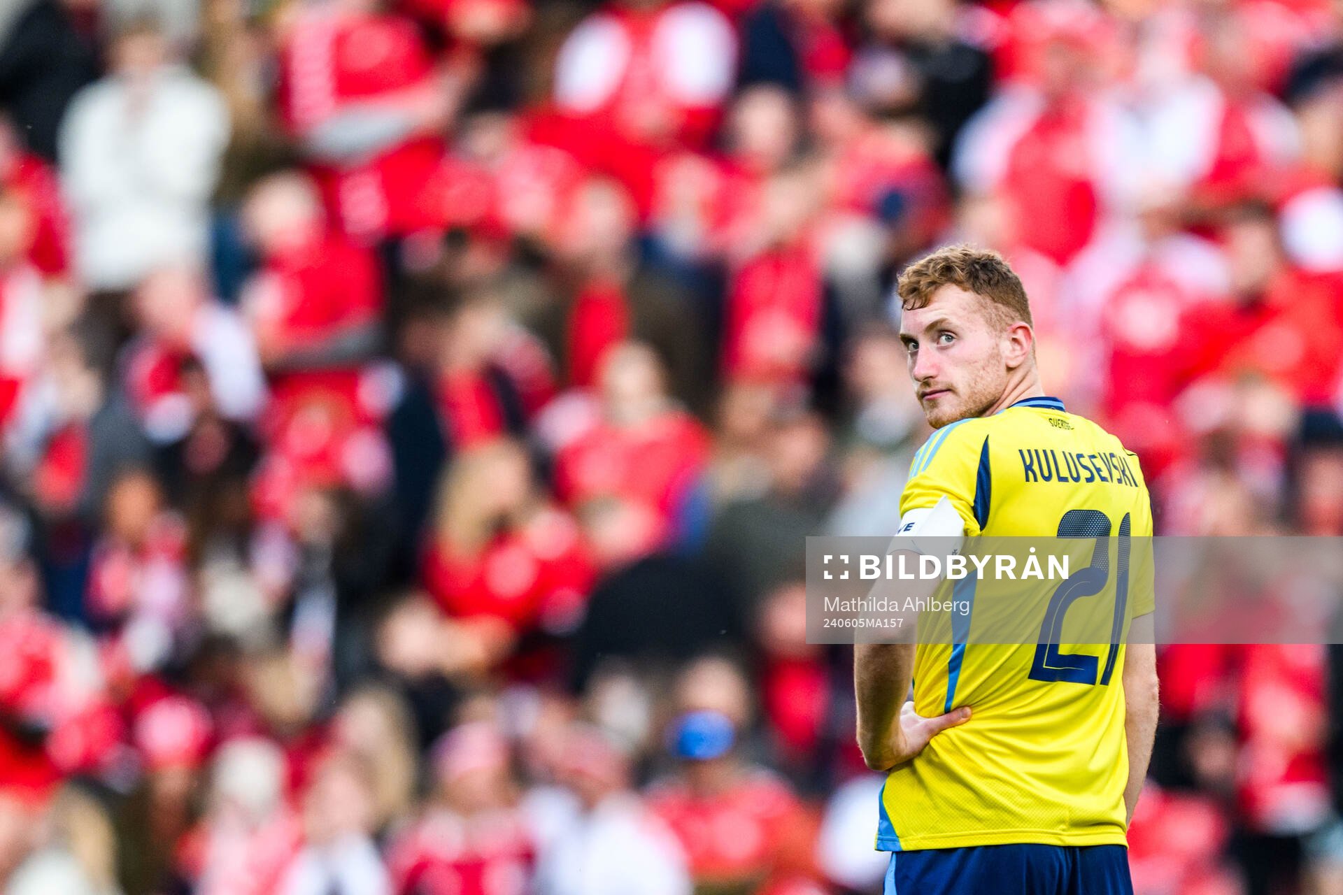Dejan Kulusevski of Sweden
