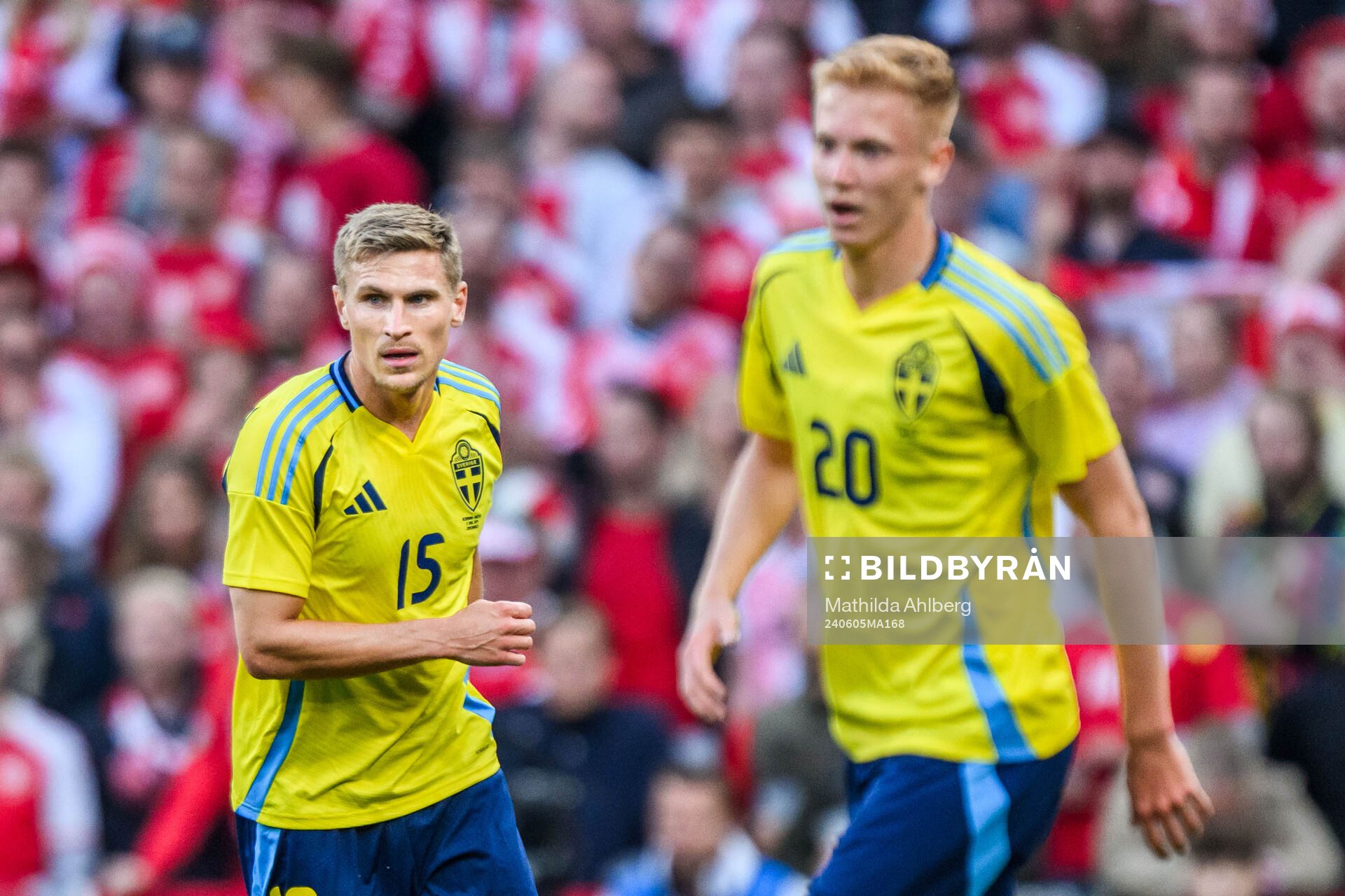 Carl Starfelt and Hugo Larsson of Sweden