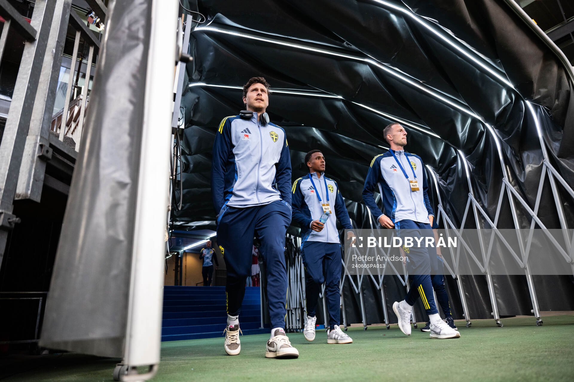 Victor Nilsson Lindelöf, Niclas Eliasson and Gustaf