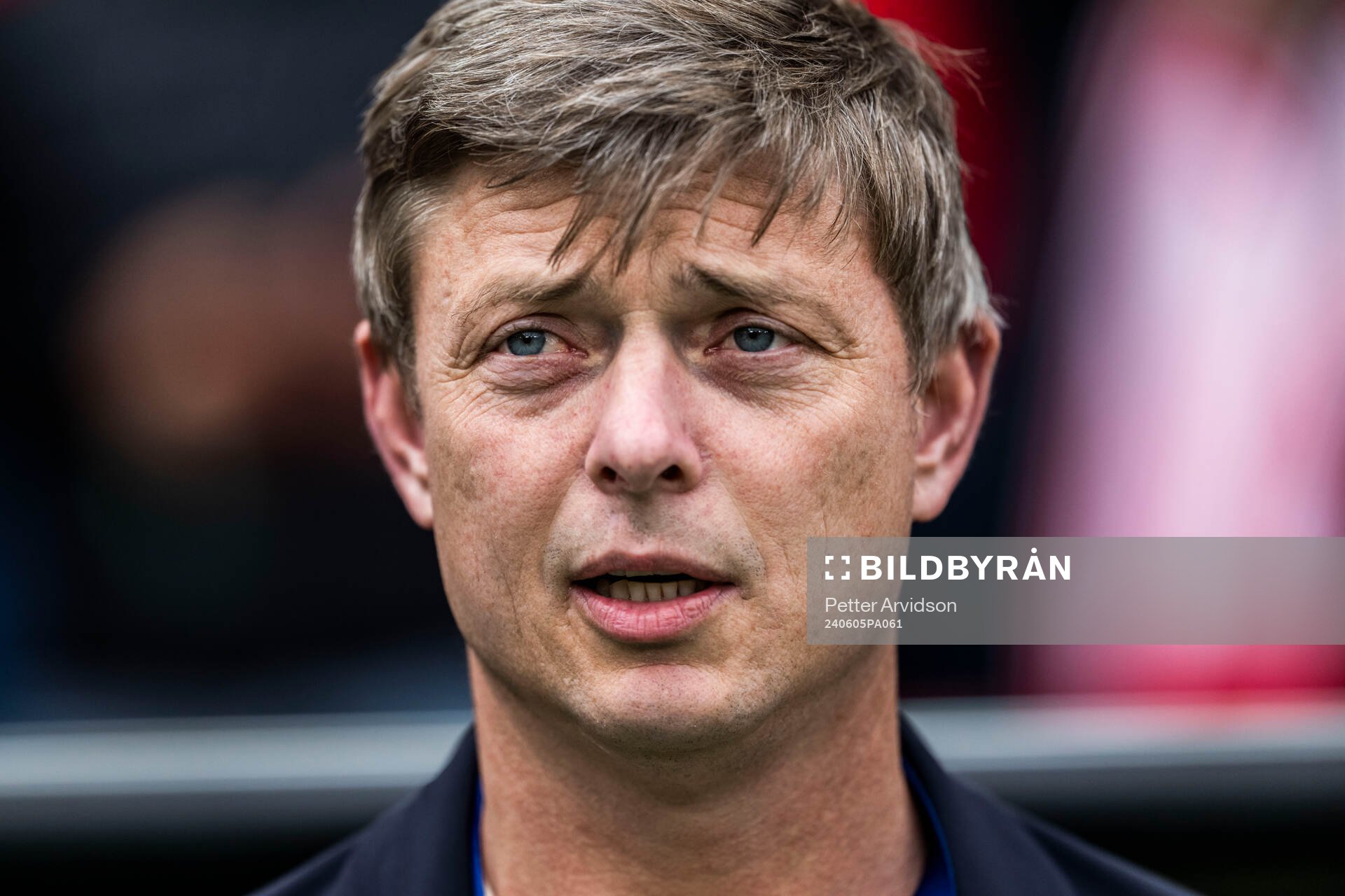 Head coach Jon Dahl Tomasson of Sweden