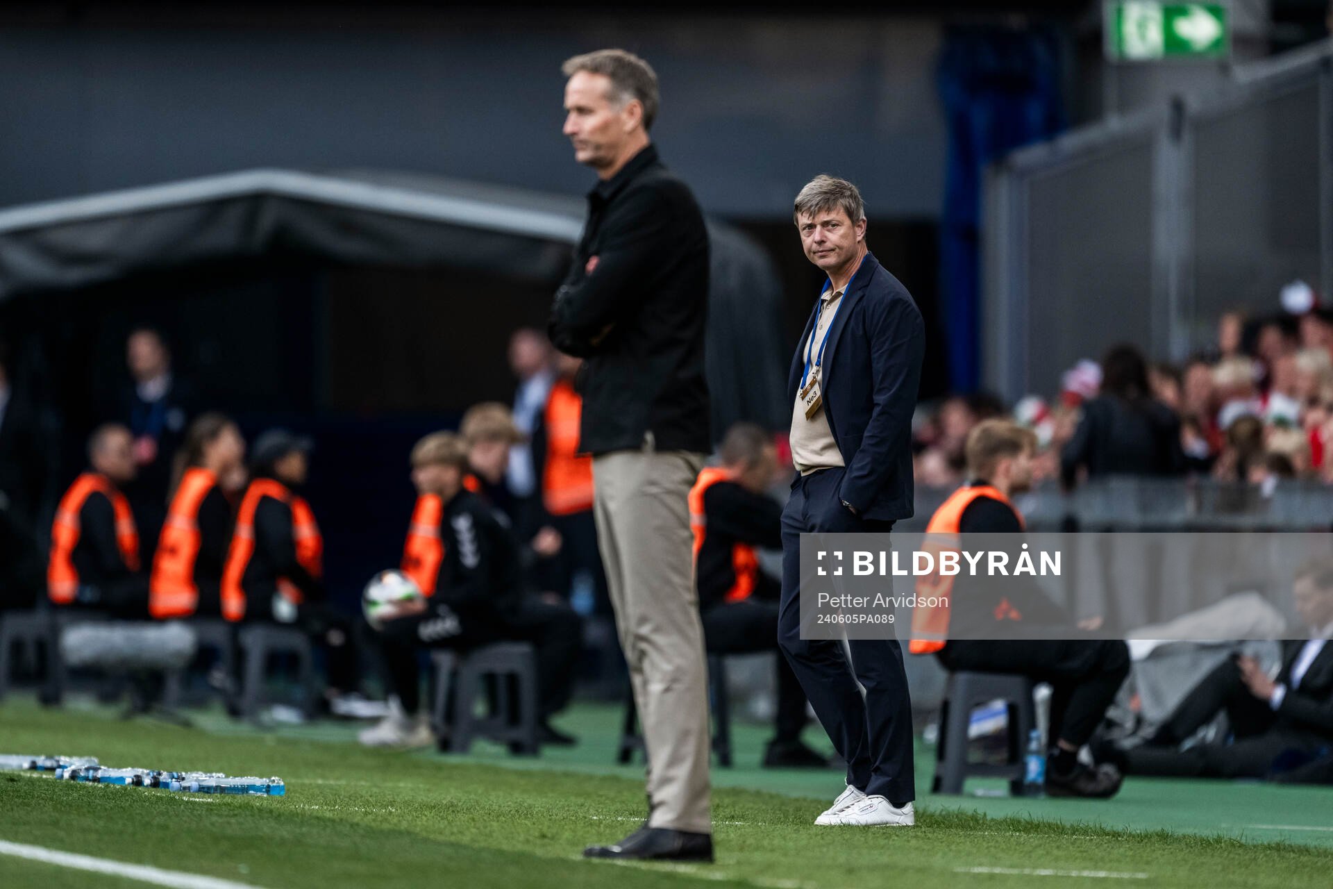 Head coach Jon Dahl Tomasson of Sweden