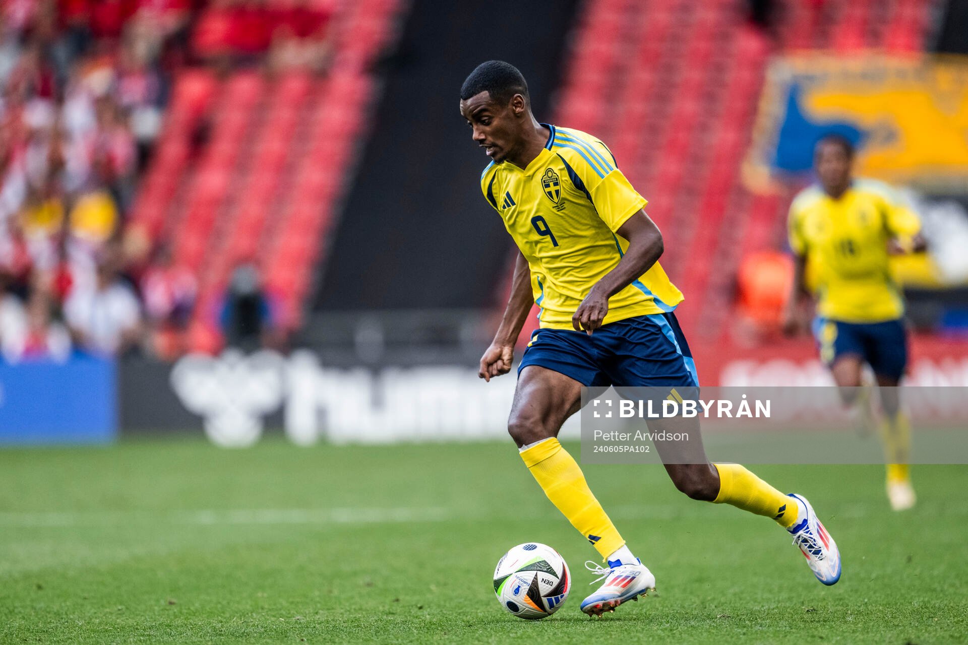 Alexander Isak of Sweden