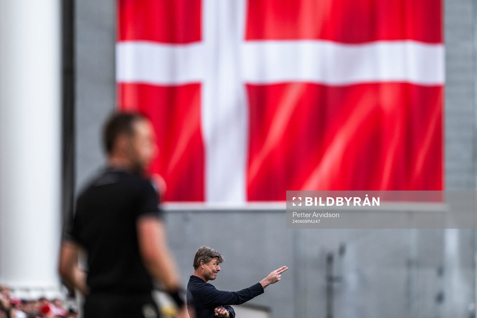 Head coach Jon Dahl Tomasson of Sweden