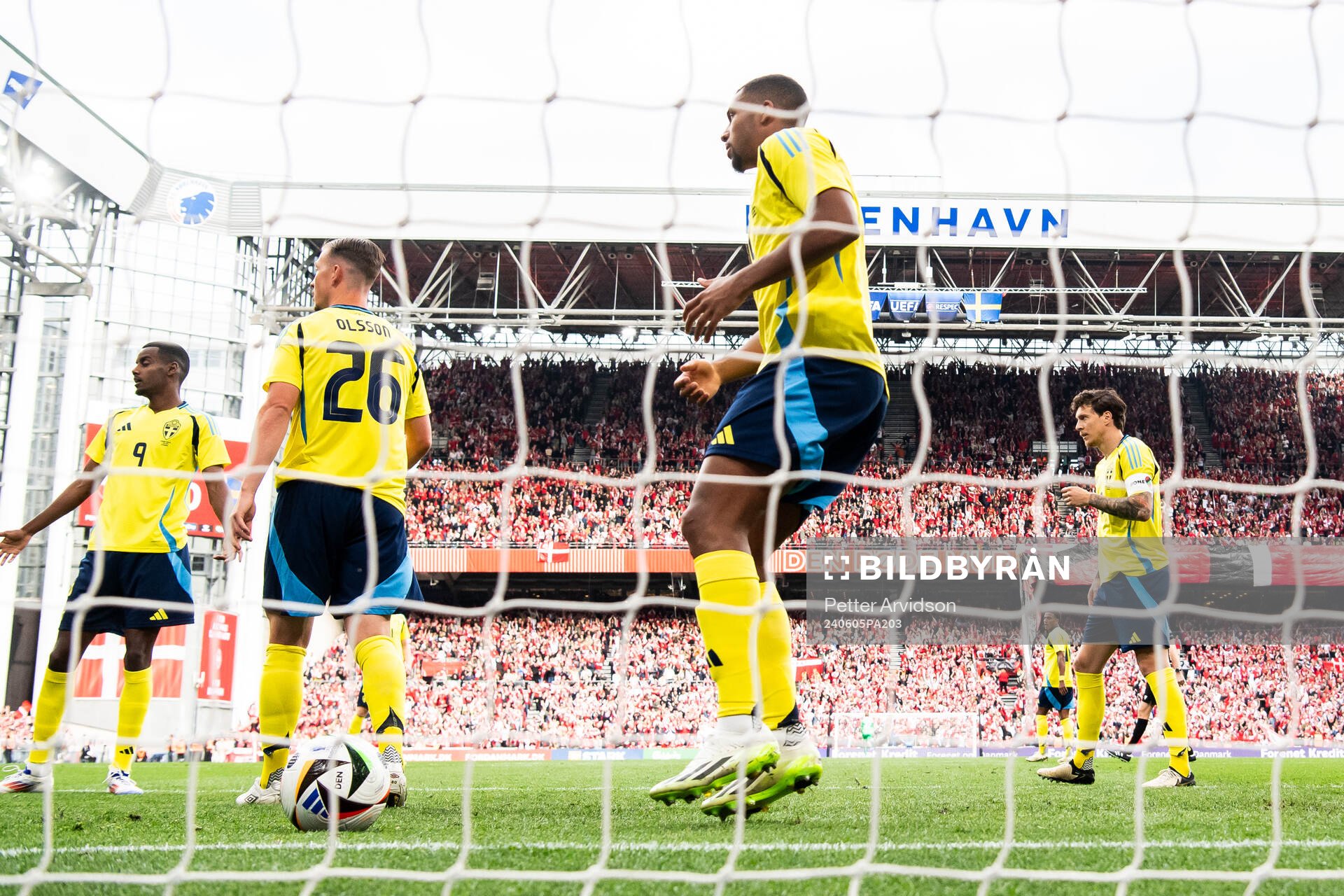 Alexander Isak, Simon Olsson, Isak Hien and Victor Nilsson