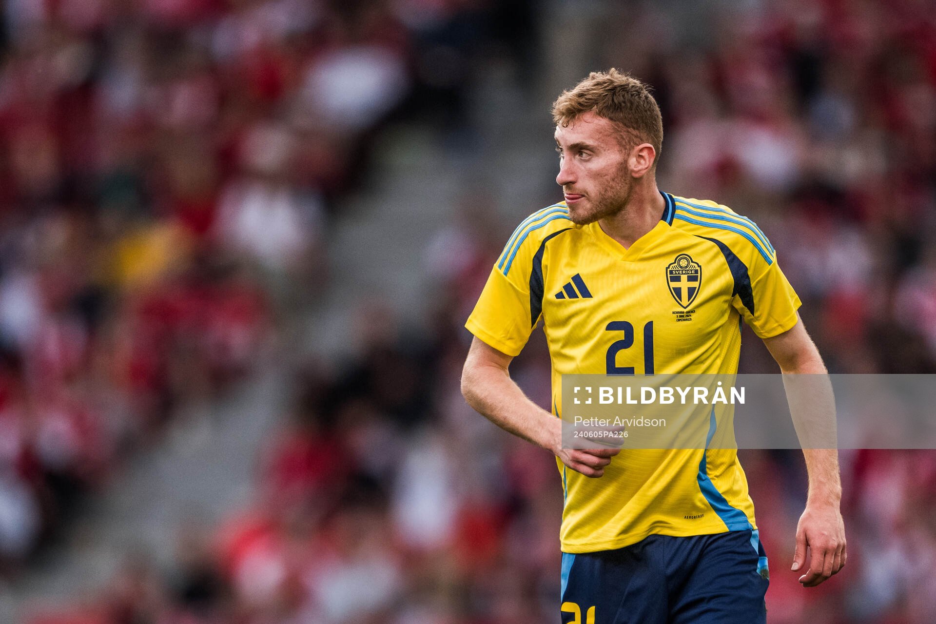 Dejan Kulusevski of Sweden
