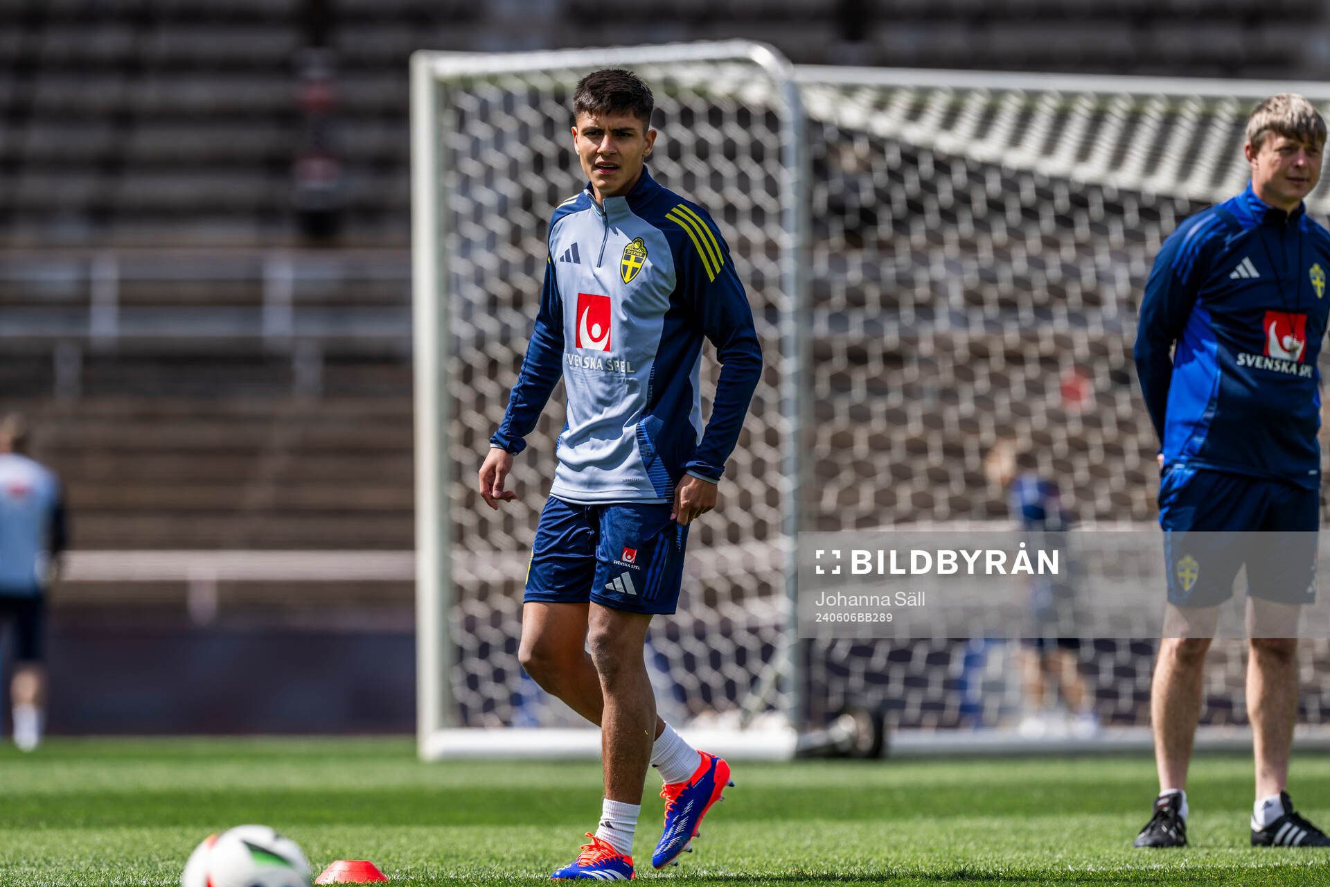 Matteo Perez Vinlöf of the Swedish men's national football
