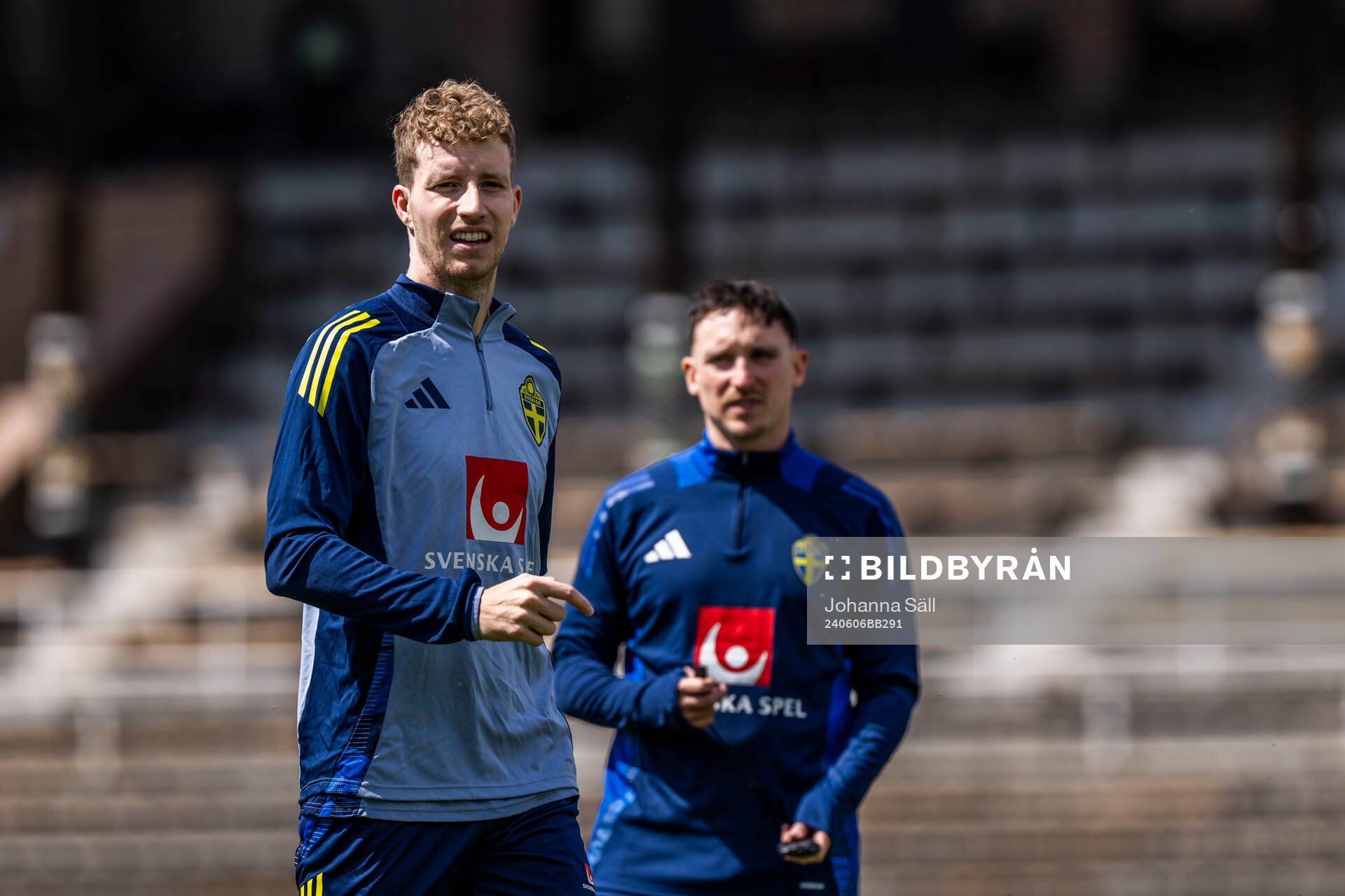 Samuel Gustafson of the Swedish men's national football team