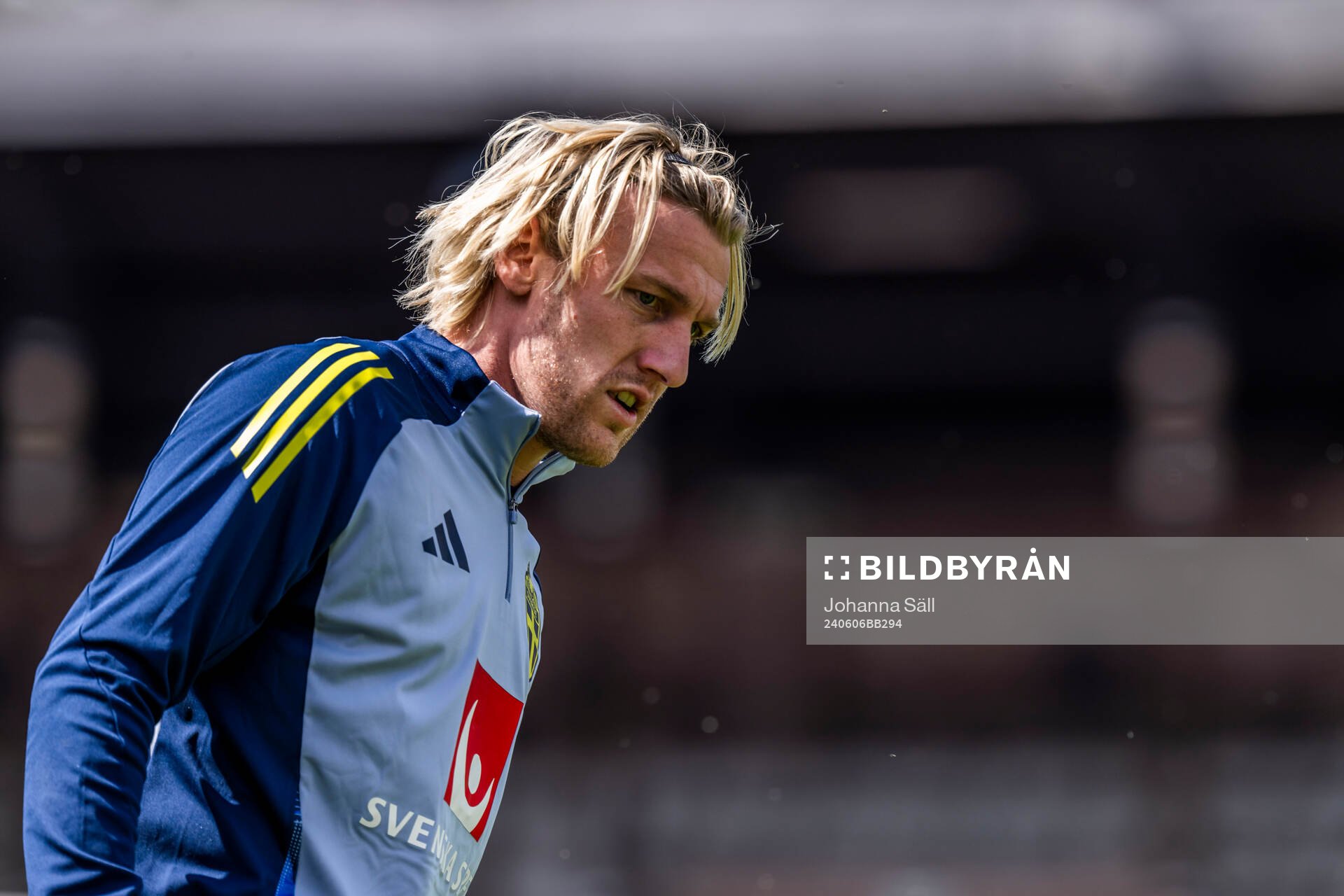 Emil Forsberg of the Swedish men's national football team