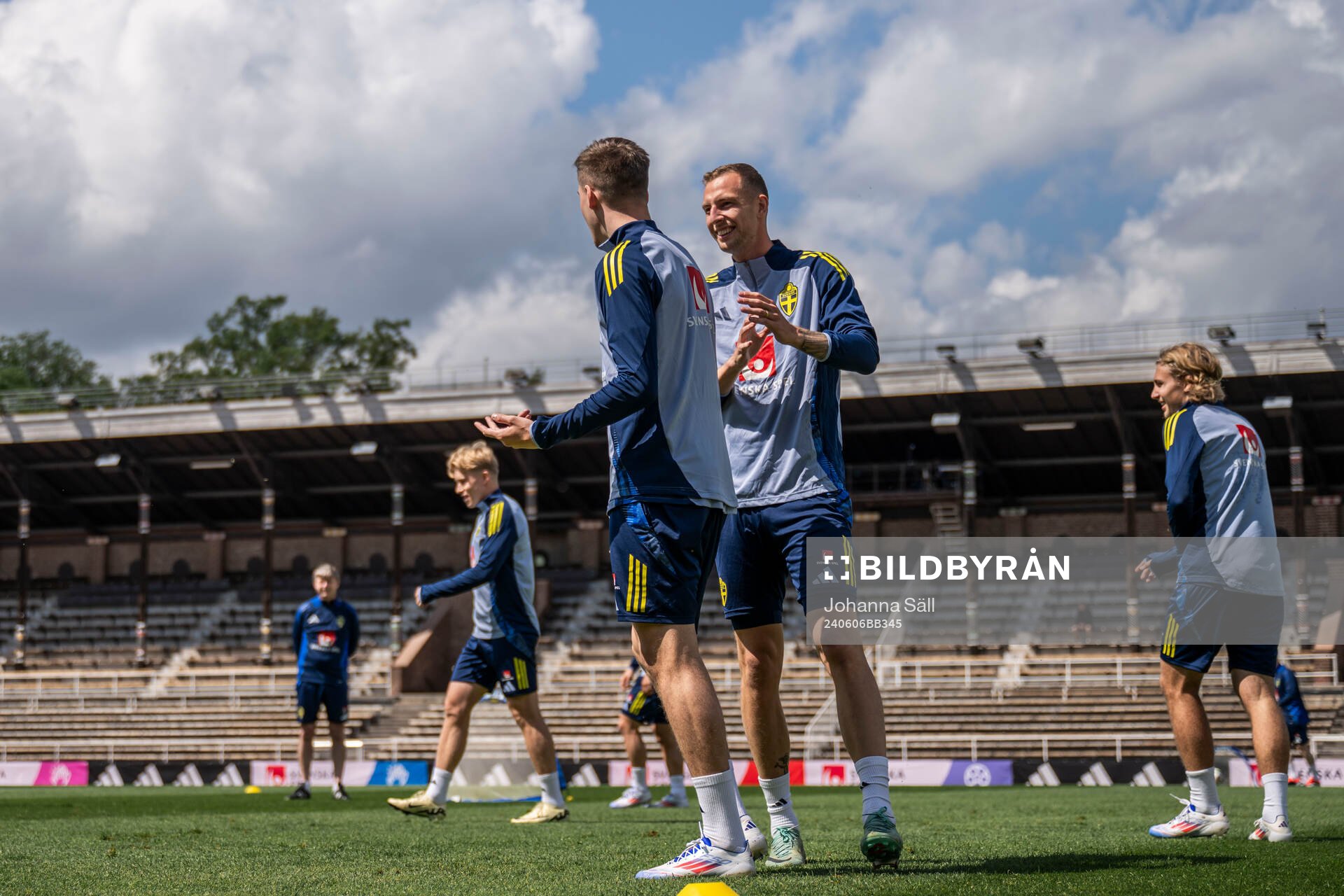 Gustaf Nilsson of the Swedish men's national football team