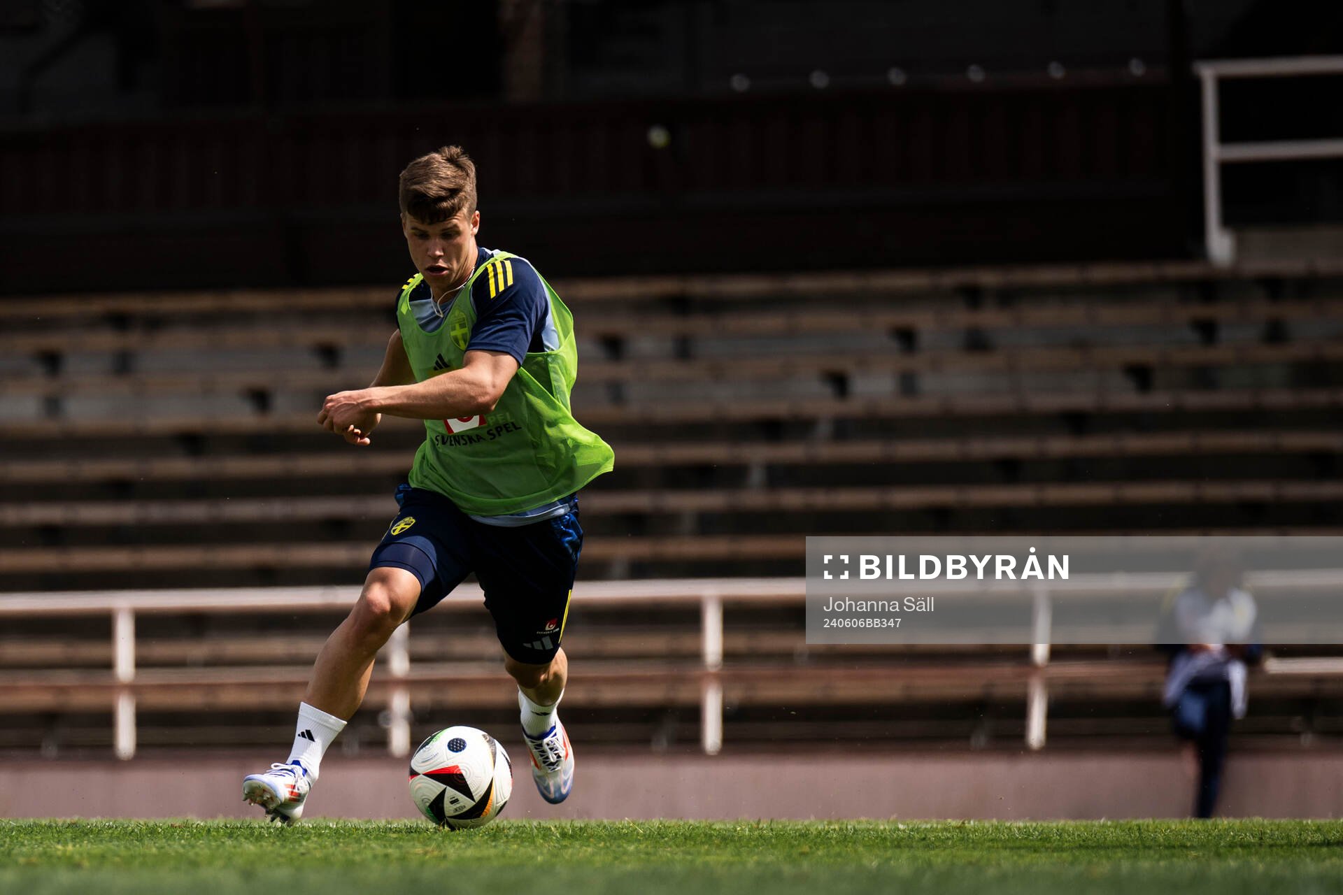 Samuel Dahl of the Swedish men's national football team