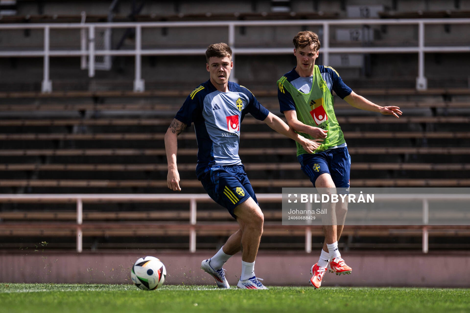 Emil Holm and Williot Swedberg of the Swedish men's