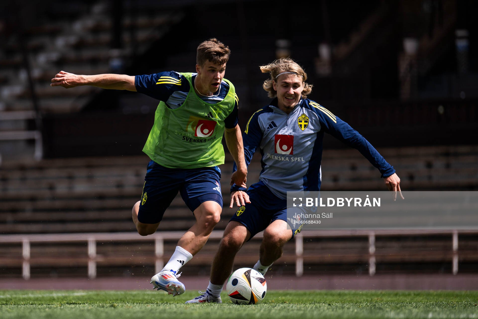 Samuel Dahl and Sebastian Nanasi of the Swedish men's