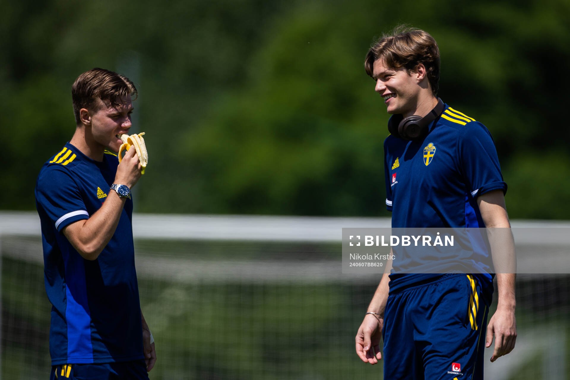goalkeeper Filip Sidklev of Sweden