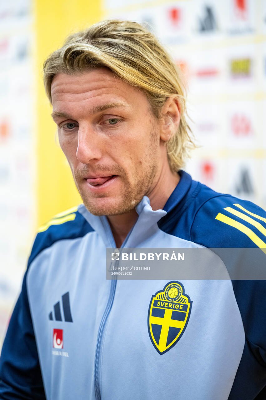 Emil Forsberg of the Swedish men's national football team