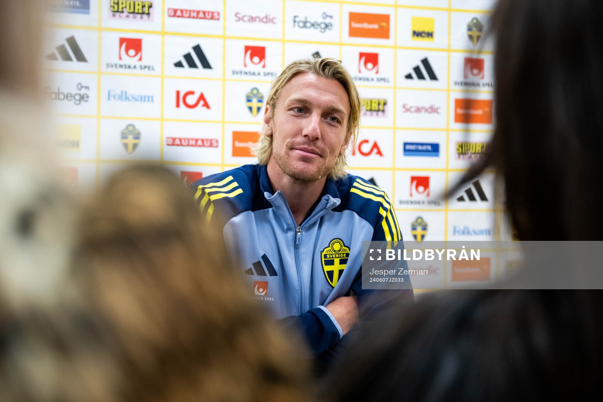 Emil Forsberg of the Swedish men's national football team