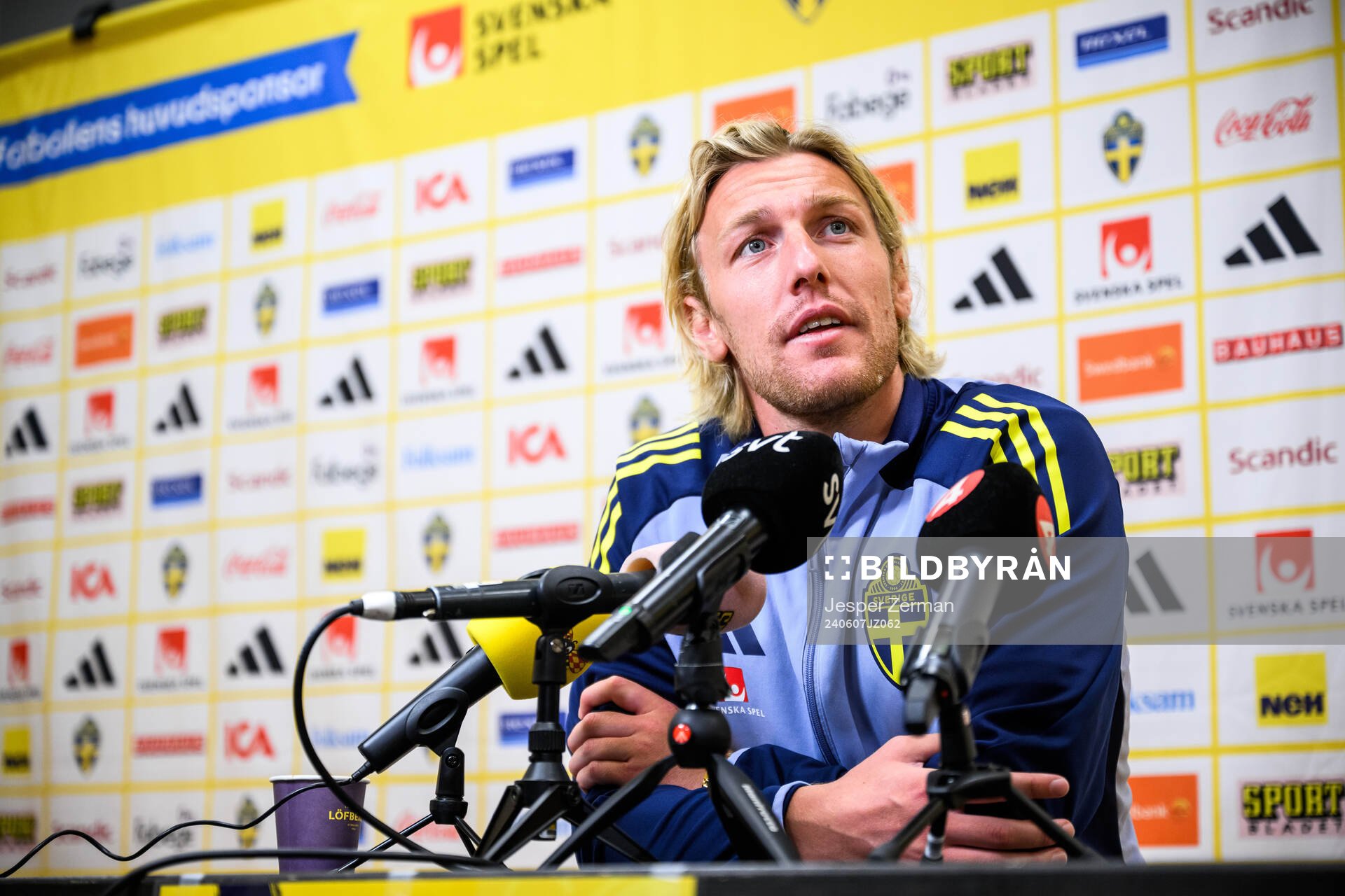 Emil Forsberg of the Swedish men's national football team